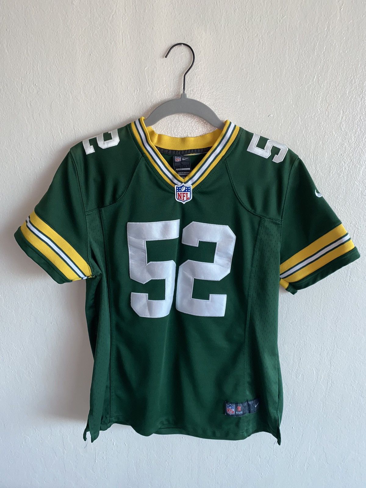 Nike, Shirts & Tops, Clay Matthews Jersey Green Bay Packers Boys Large