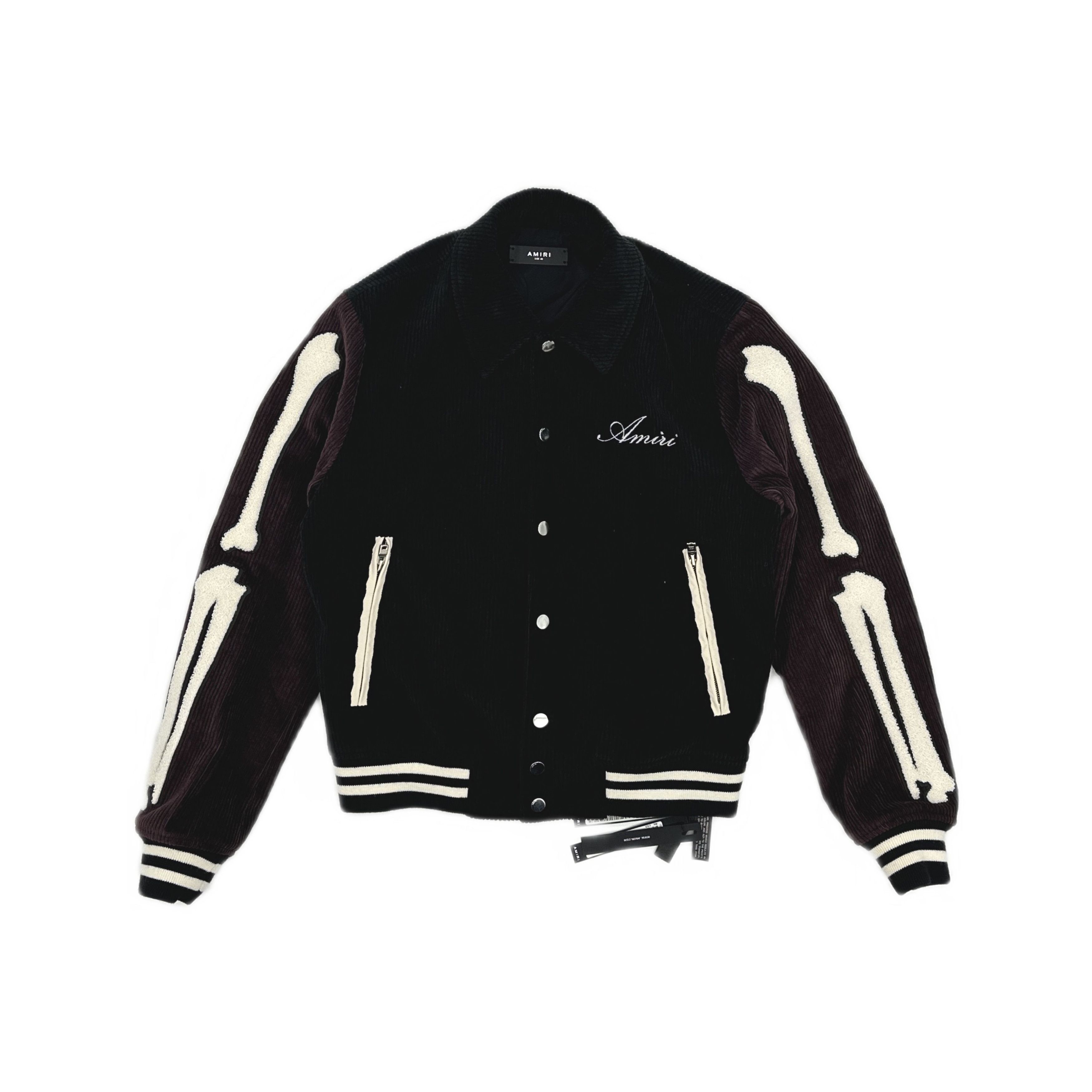 Amiri AMIRI Skeleton Corduroy Bomber Jacket Size S Size US S / EU 44-46 / 1 - 1 Thumbnail