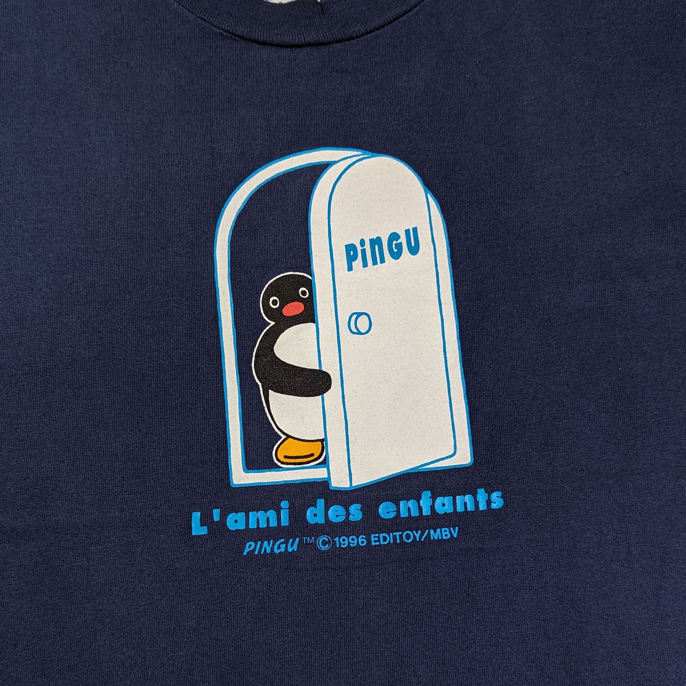 Cartoon Network Vintage Pingu The Penguin Animated Series Tee Size US S / EU 44-46 / 1 - 3 Thumbnail