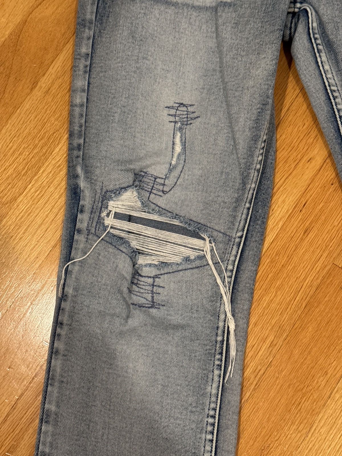 Ksubi Ksubi Chitch Rekovery Light Wash Denim Size US 31 - 5 Thumbnail