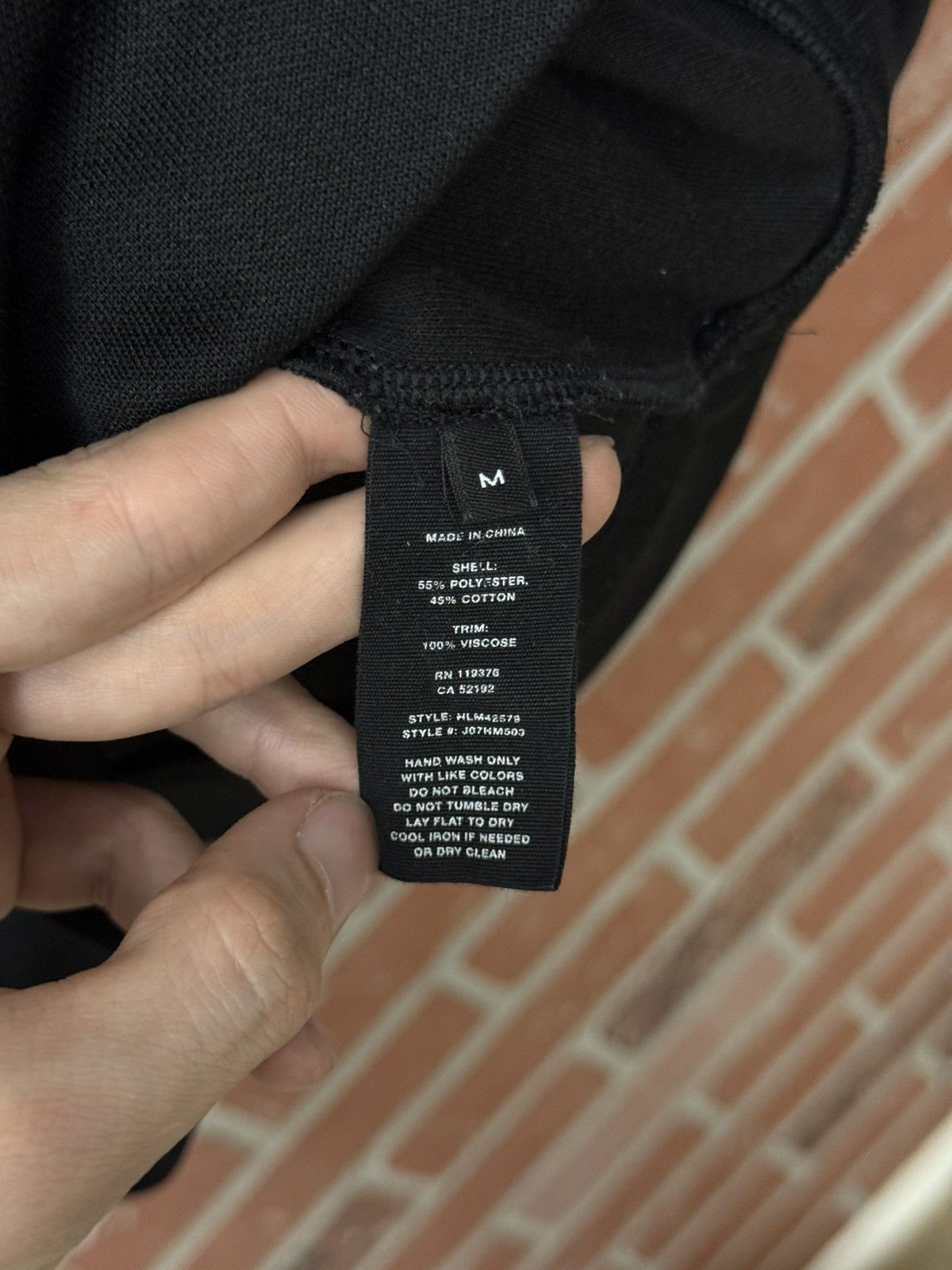 Helmut Lang Helmut Lang Hoodie Black Size M Black Zipper Size US M / EU 48-50 / 2 - 10 Thumbnail