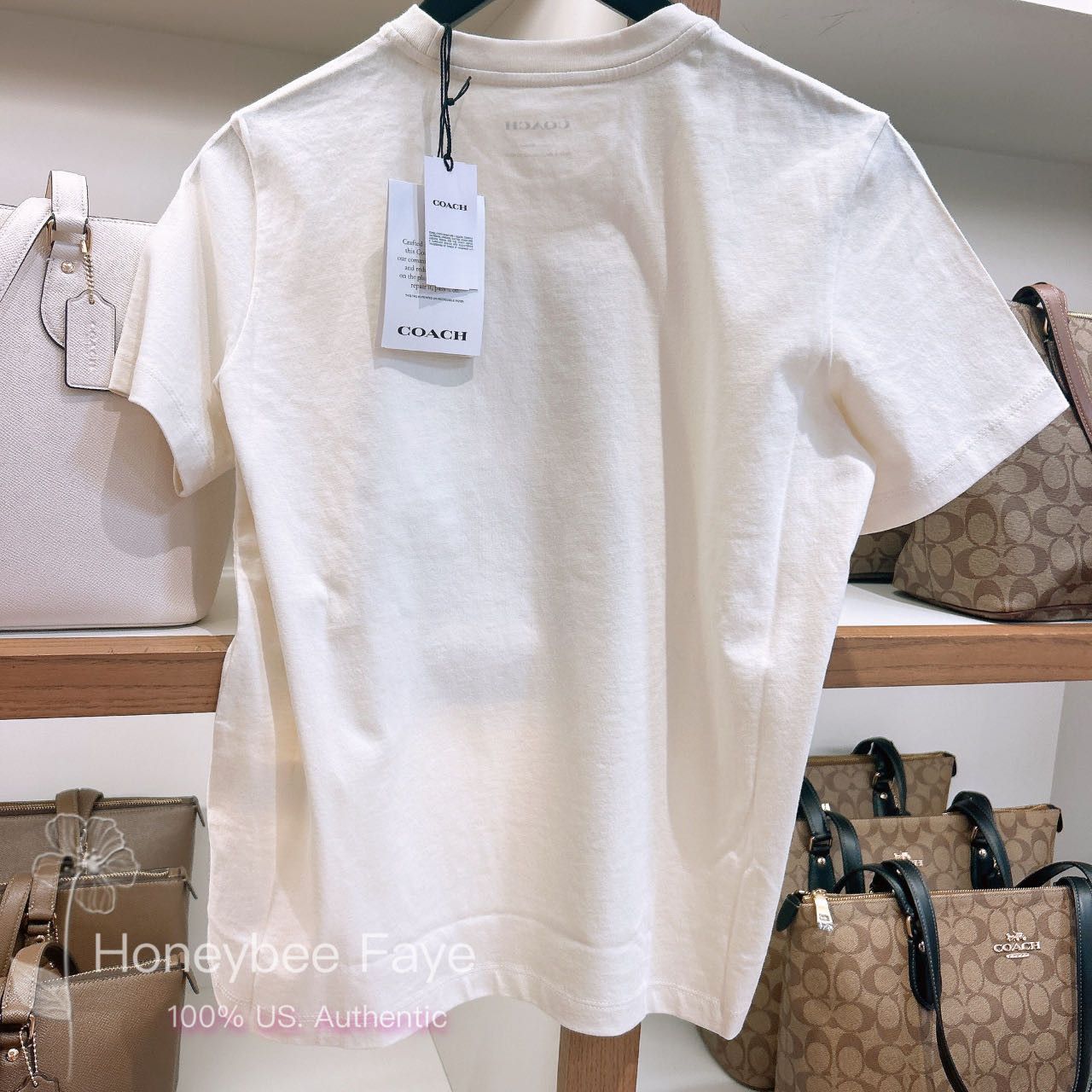 Coach Signature Square T Shirt In Organic Cotton Size XL / US 12-14 / IT 48-50 - 8 Thumbnail