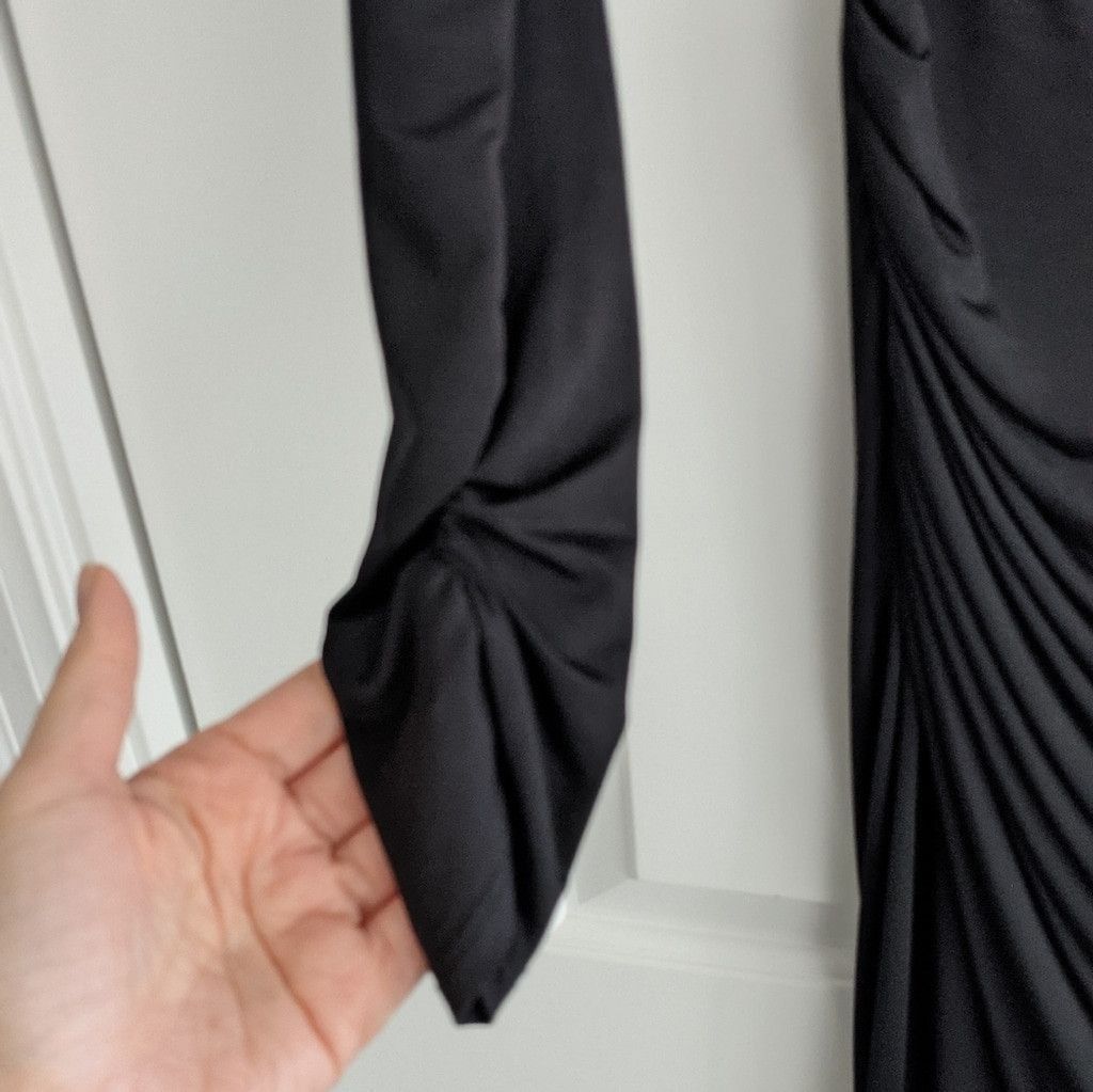 Georges Marciano Marciano Hayley Venezia Long Sleeve Black Dress Size M / US 6-8 / IT 42-44 - 13 Thumbnail