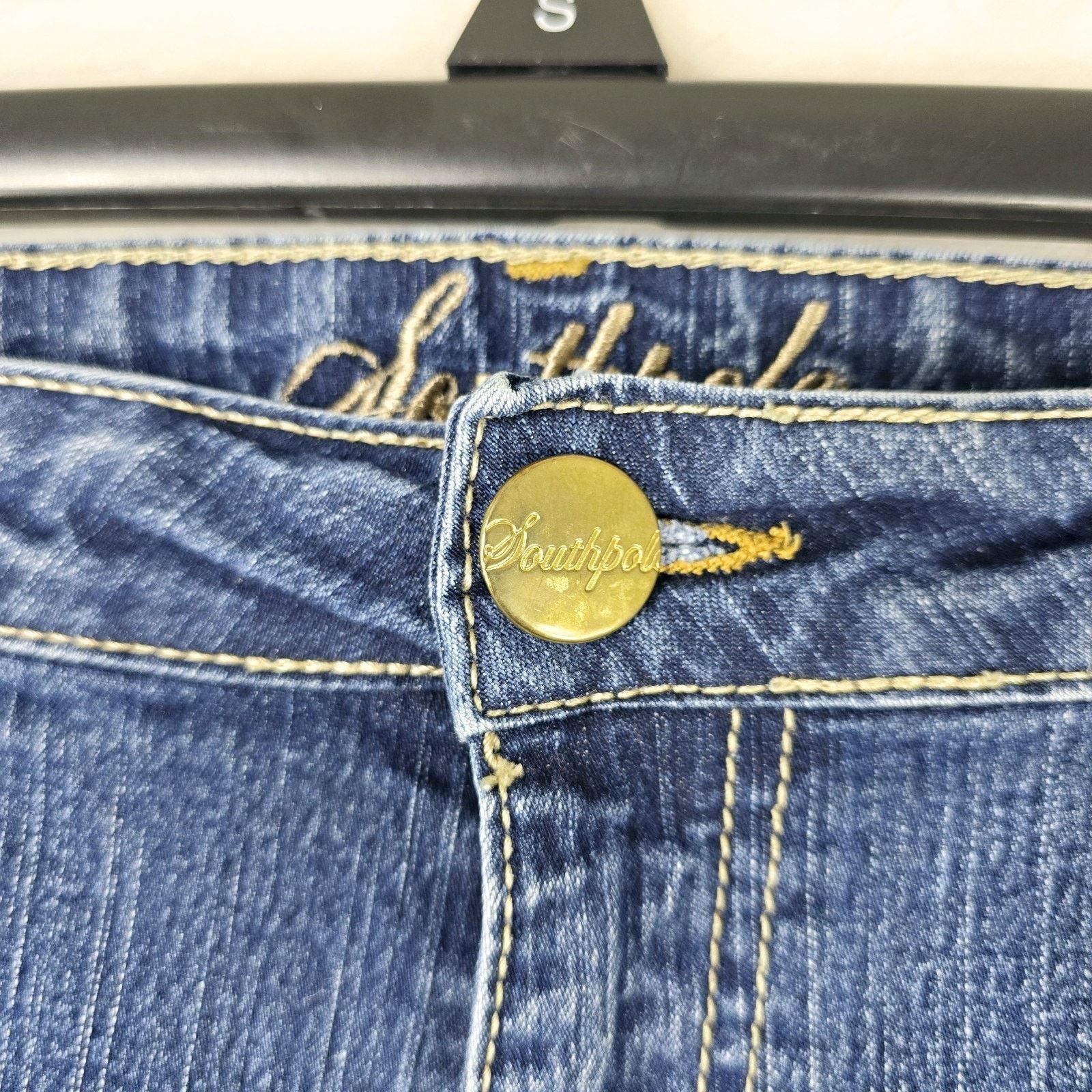 Southpole Vintage Southpole Capri Jeans Womens Sz 9 32x22 Juniors Y2K Size 32" / US 10 / IT 46 - 5 Thumbnail