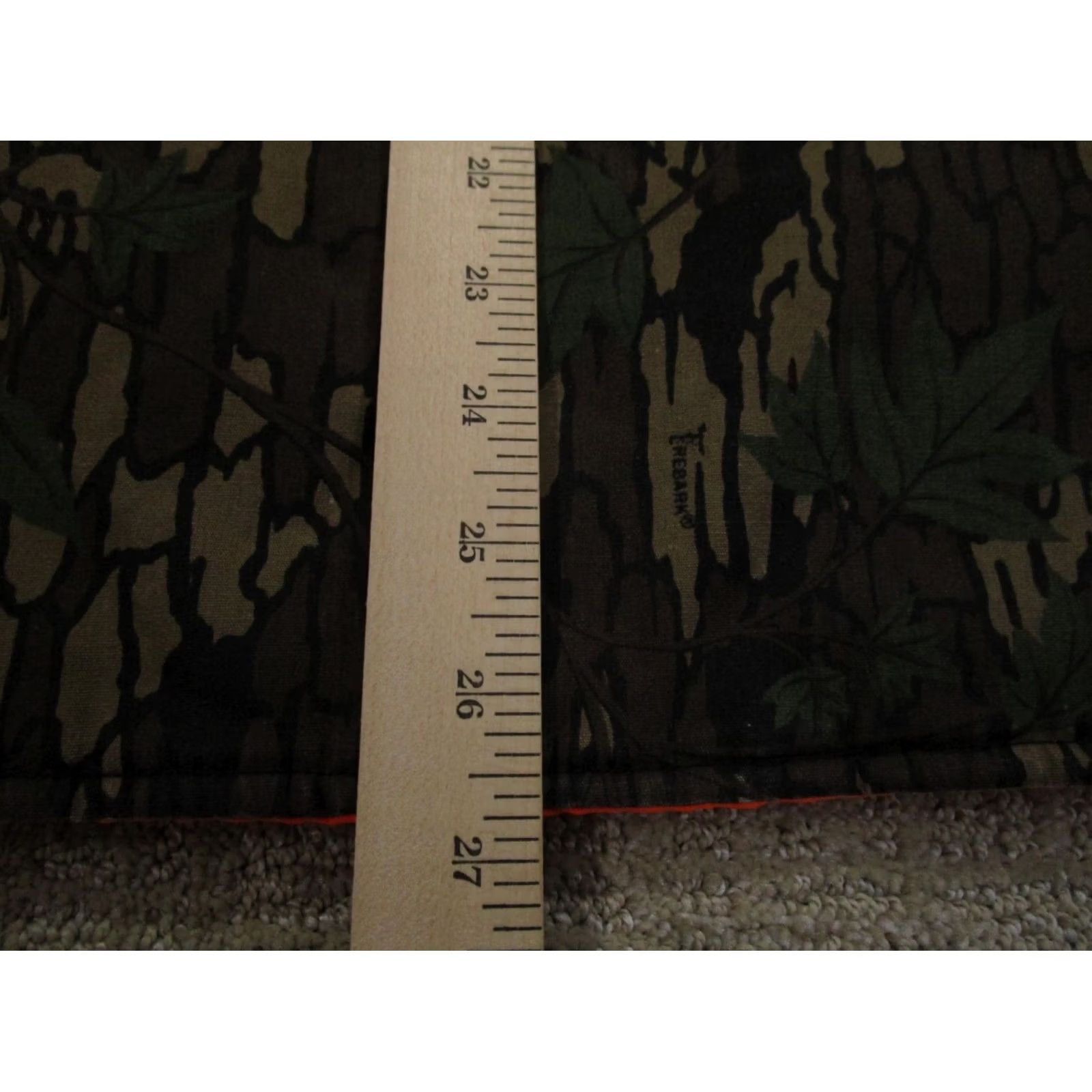 Bark Winchester Vest Men Large Green Camo Neon Tree Bark Hunting Full Zip Reversible Size US L / EU 52-54 / 3 - 7 Thumbnail