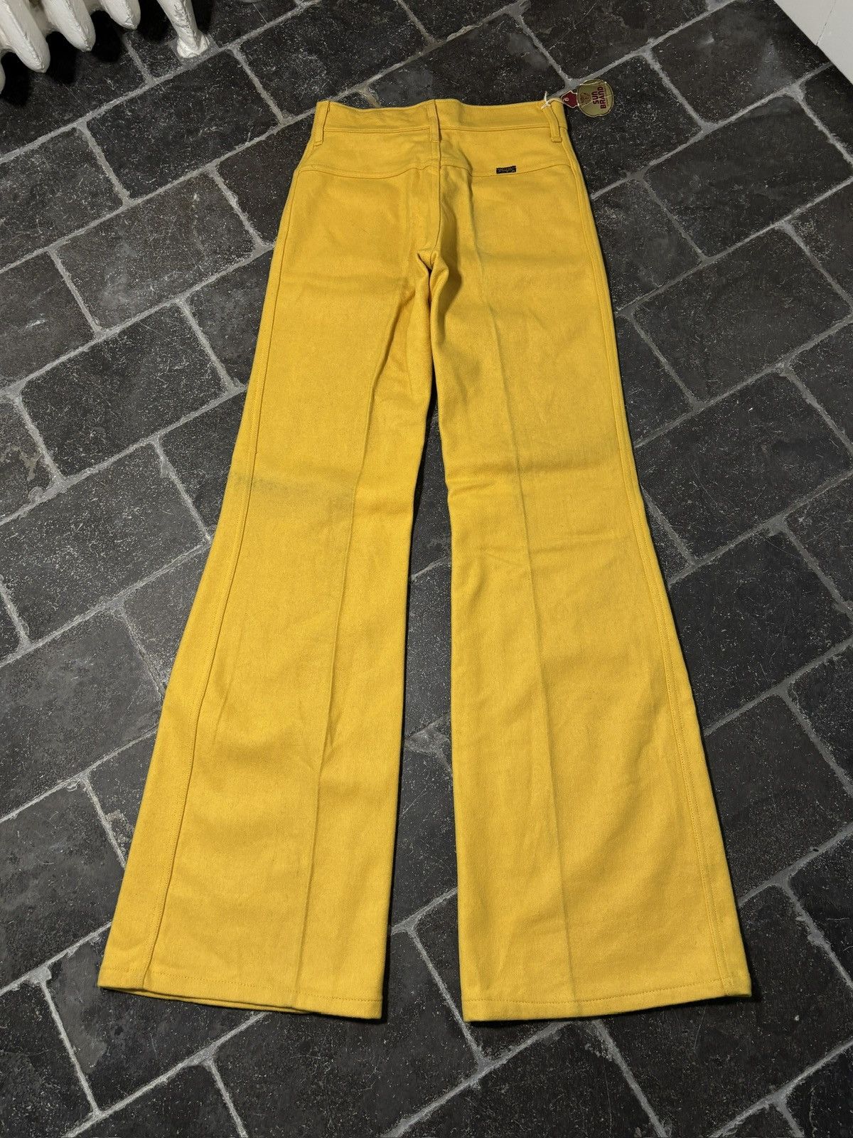 Wrangler 1970s Wrangler Blue Bell Bottoms True Vintage Wool Trouser Size 26" / US 2 / IT 38 - 8 Thumbnail