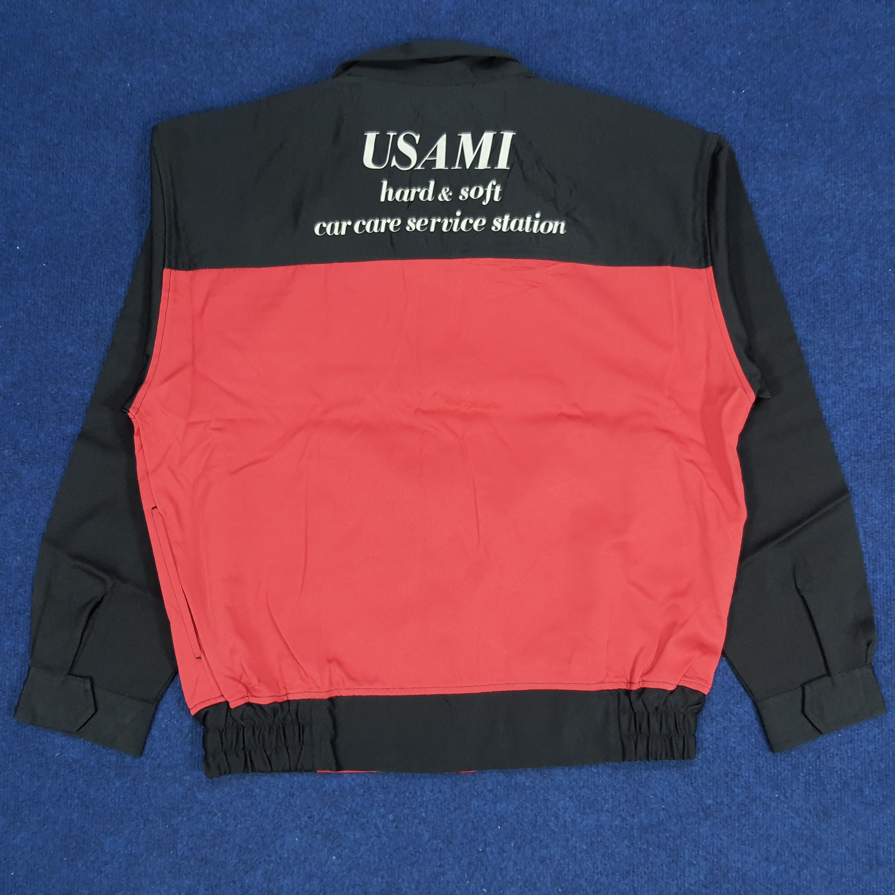 Japanese Brand × Vintage Vintage Usami Car Care Service Japan Motorsport Staff Jacket Size US L / EU 52-54 / 3 - 3 Thumbnail