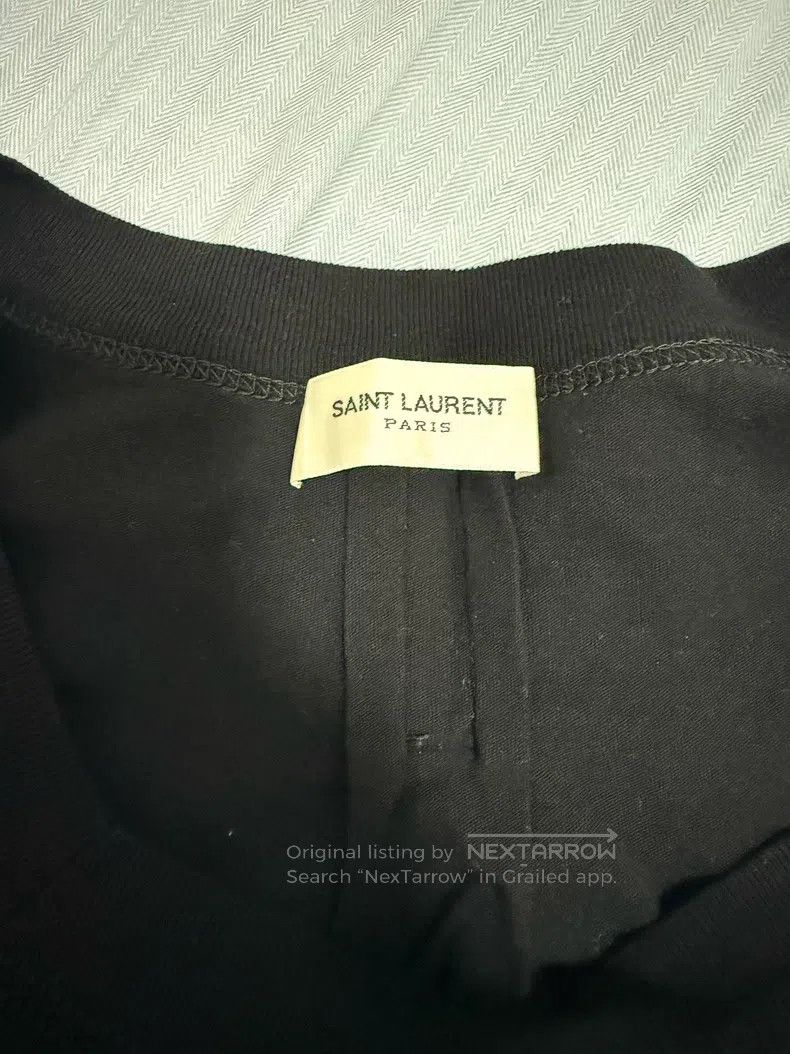 Saint Laurent Paris Saint Laurent Paris Black Snake Print Short-Sleeve T-Shirt Size US XXL / EU 58 / 5 - 2 Thumbnail