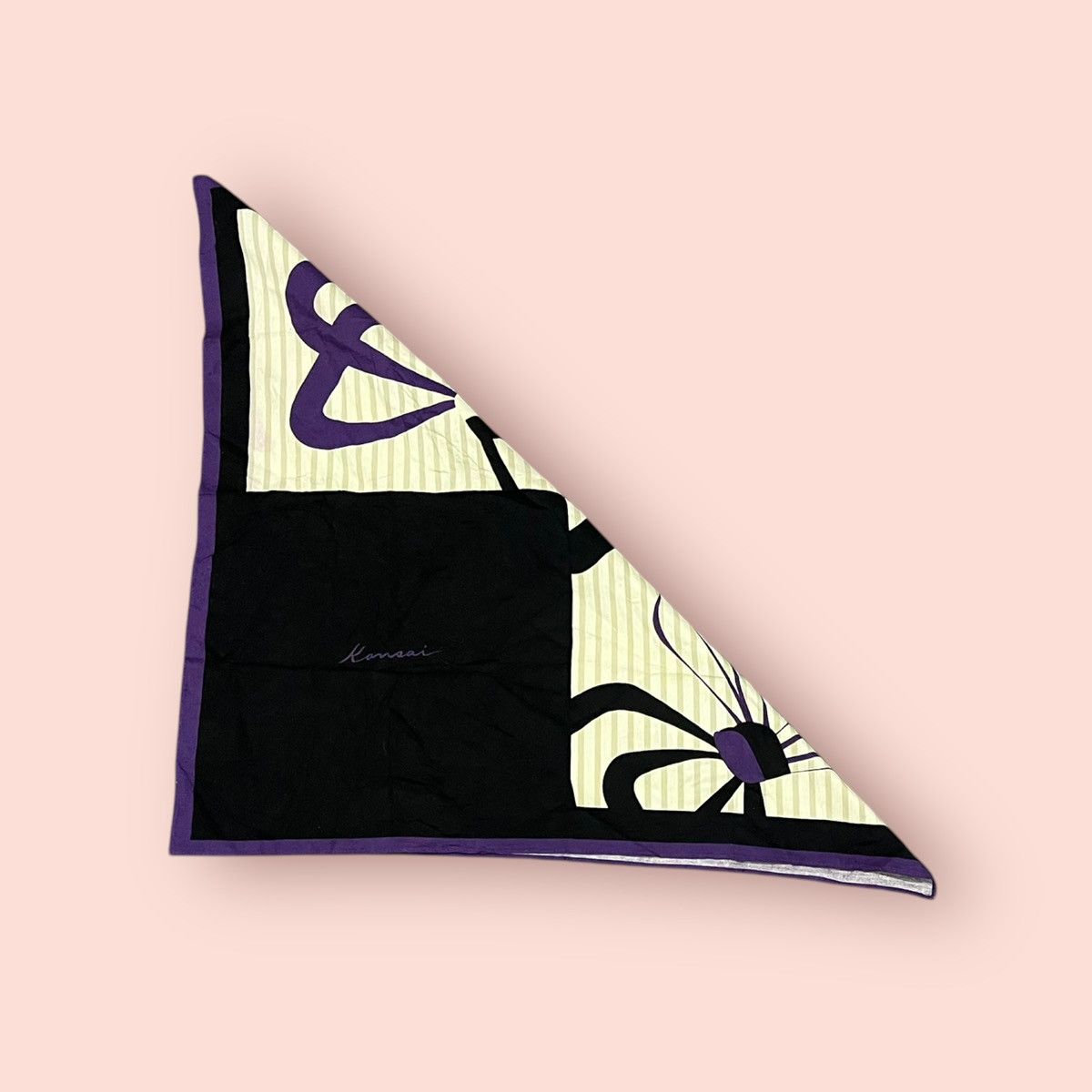 Designer × Japanese Brand × Kansai Yamamoto RARE DESIGN KANSAI HANDKERCHIEF BY KANSAI YAMAMOTO JAPAN Size ONE SIZE - 2 Thumbnail
