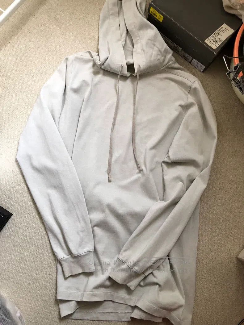 Rick Owens RICK OWENS Main line BA thick cotton hooded sweatshirt Size US L / EU 52-54 / 3 - 3 Thumbnail