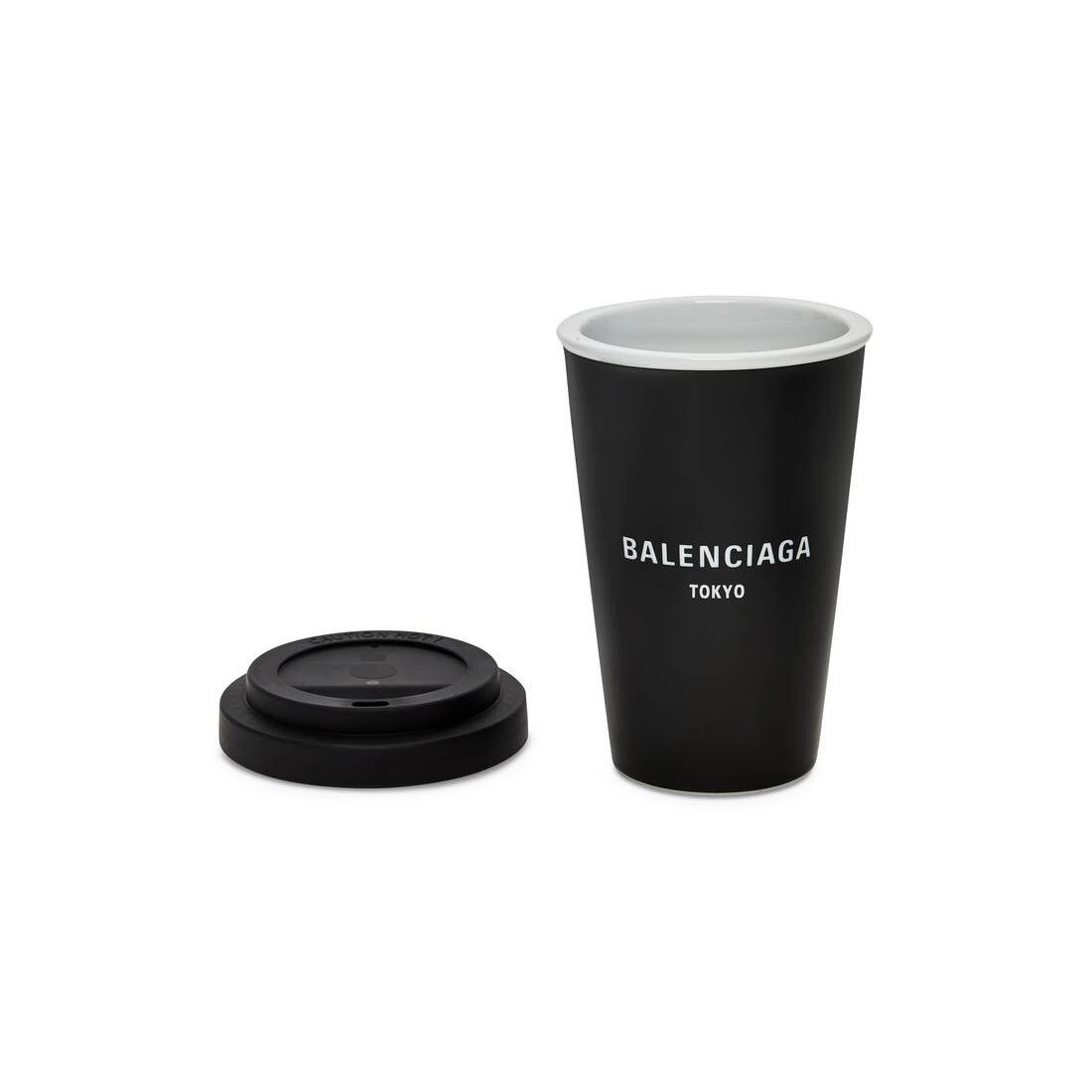 Balenciaga o1la1rc1a0825 Size: OS / Tokyo Coffee Cup in Black Size ONE SIZE - 3 Thumbnail