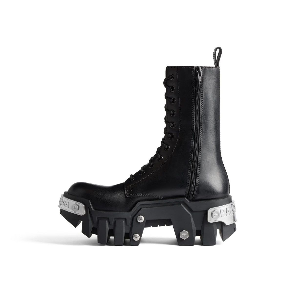 Balenciaga Balenciaga Bulldozer Lace- Up Boots Size US 8 / IT 38 - 4 Thumbnail