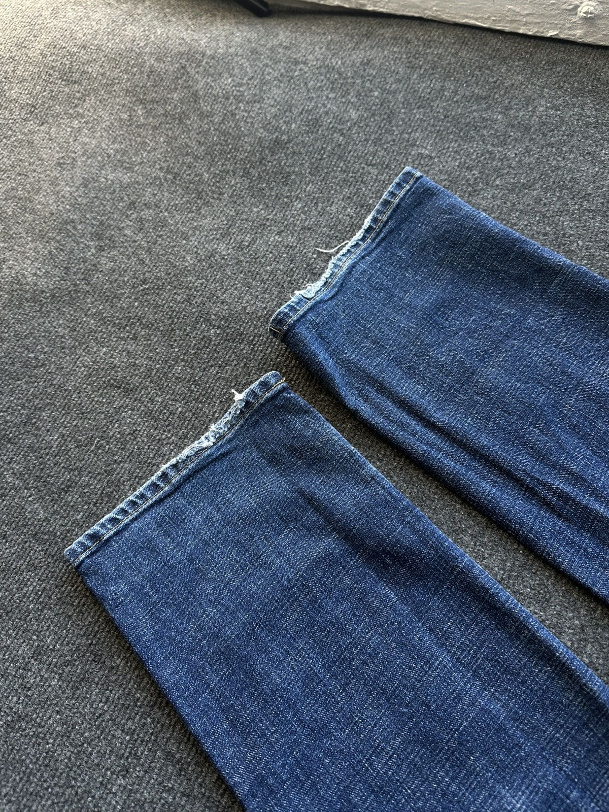 Armani 🚨Y2K WOMEN ARMANI JEANS WITH LOGO AVANT GARDE DENIM PANTS Size 30" / US 8 / IT 44 - 23 Thumbnail