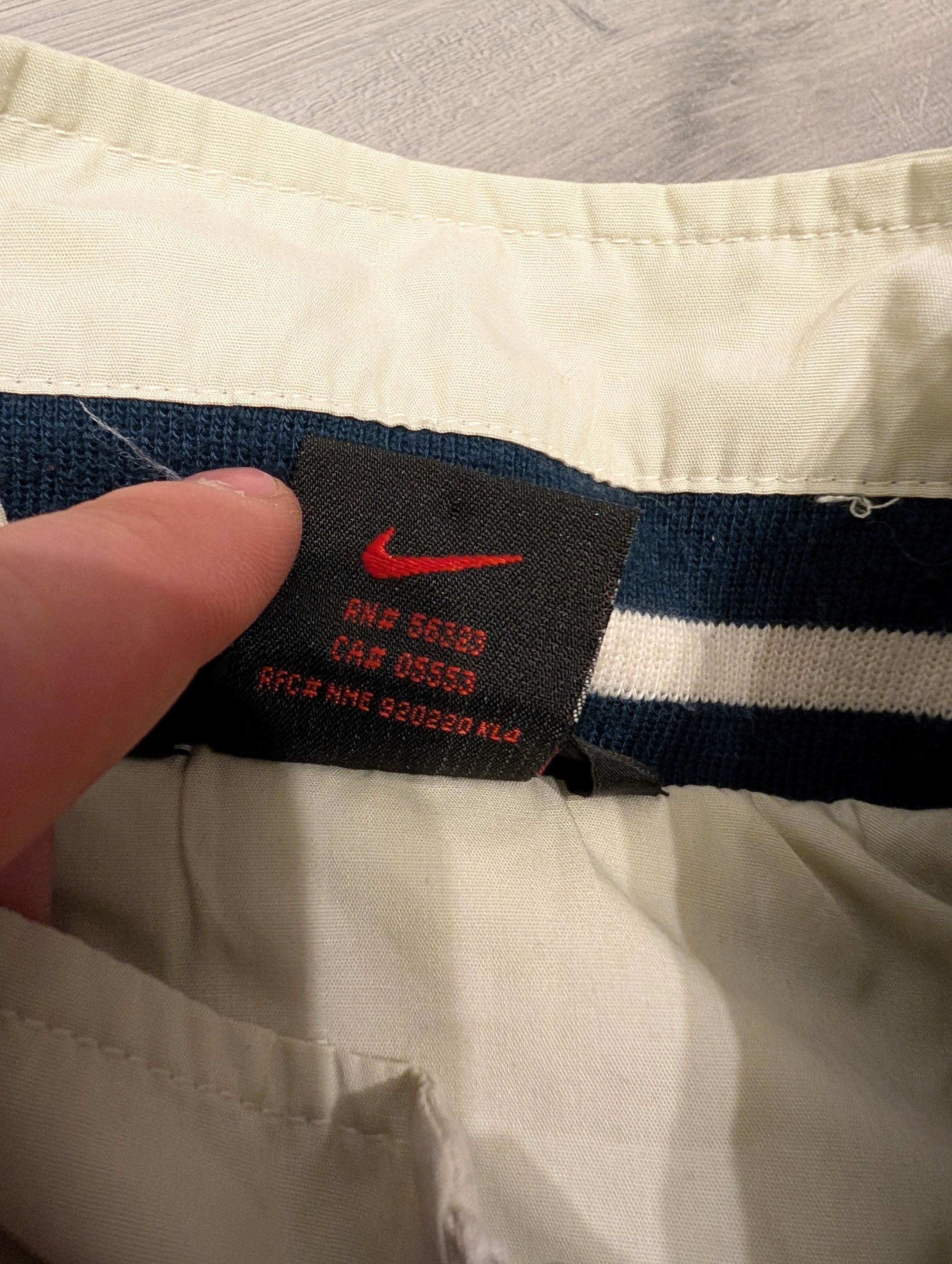 Nike × Vintage Vintage Nike Jacket / Old School Spellout Logo / 90s Size US L / EU 52-54 / 3 - 3 Thumbnail