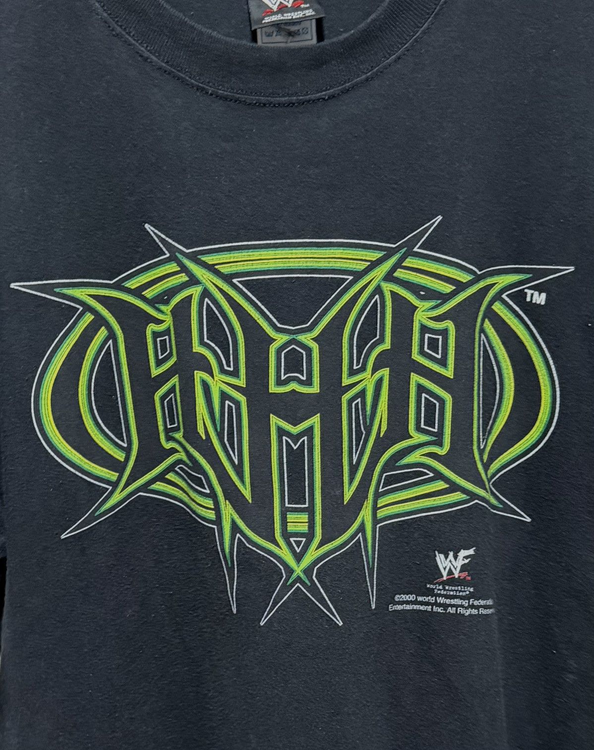 WWF Vintage 2000 WWF Triple H Tee Attitude Era Y2K XL Size US XL / EU 56 / 4 - 1 Thumbnail