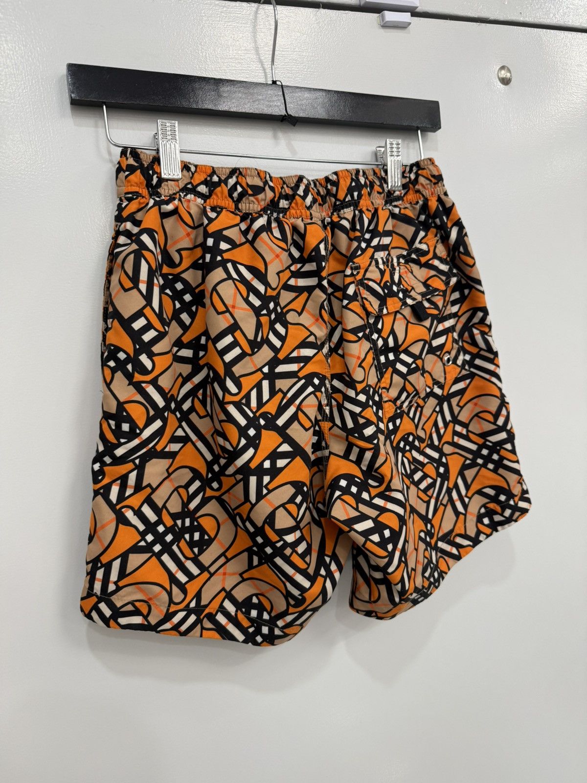 Burberry Burberry Orange Martin Monogram Swim Shorts Size US 30 / EU 46 - 5 Thumbnail