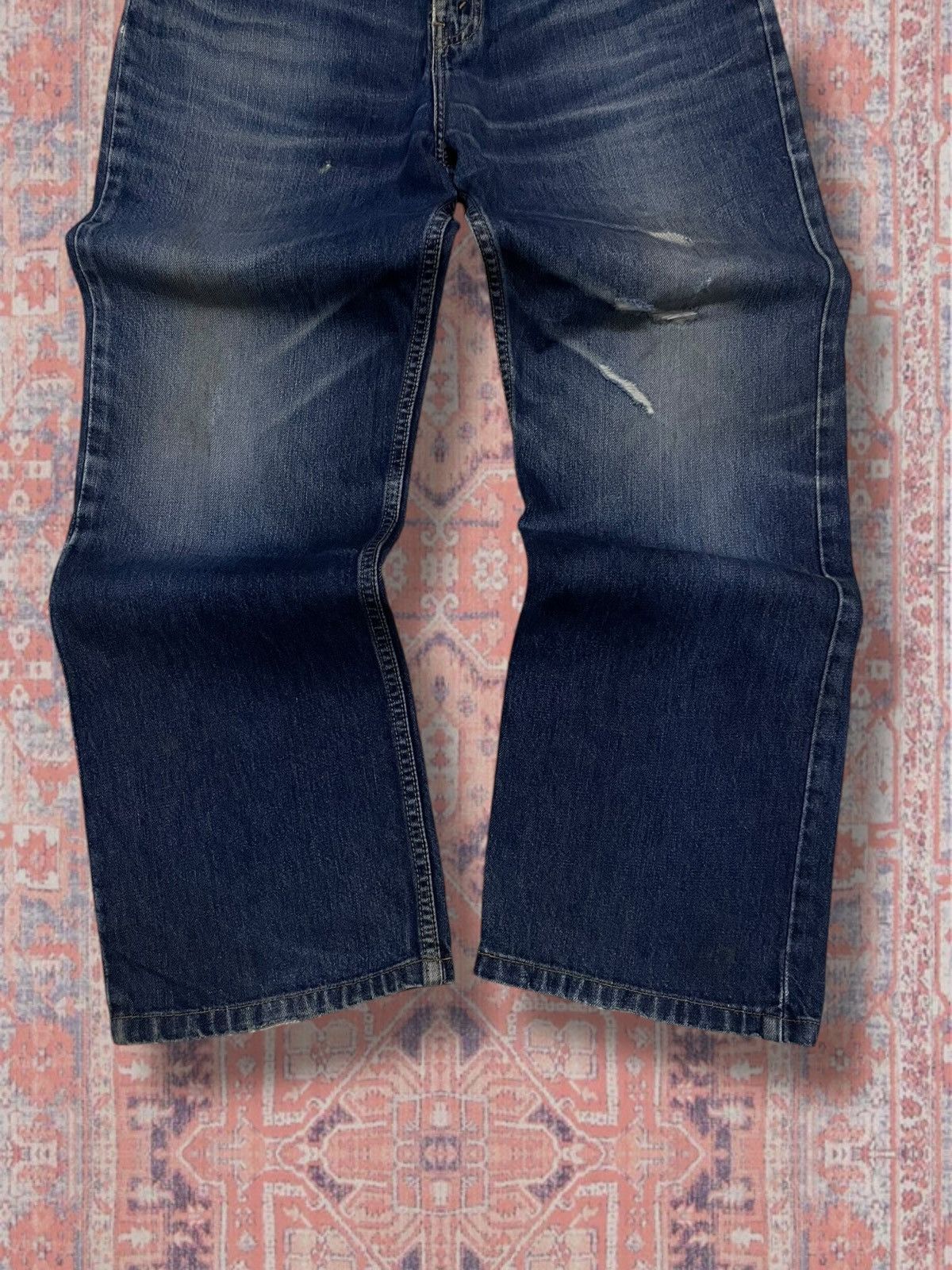 Levi's Vintage Clothing Vintage Rare Levis Strauss & Co 605 Orange Tab Distressed Size US 34 / EU 50 - 3 Thumbnail