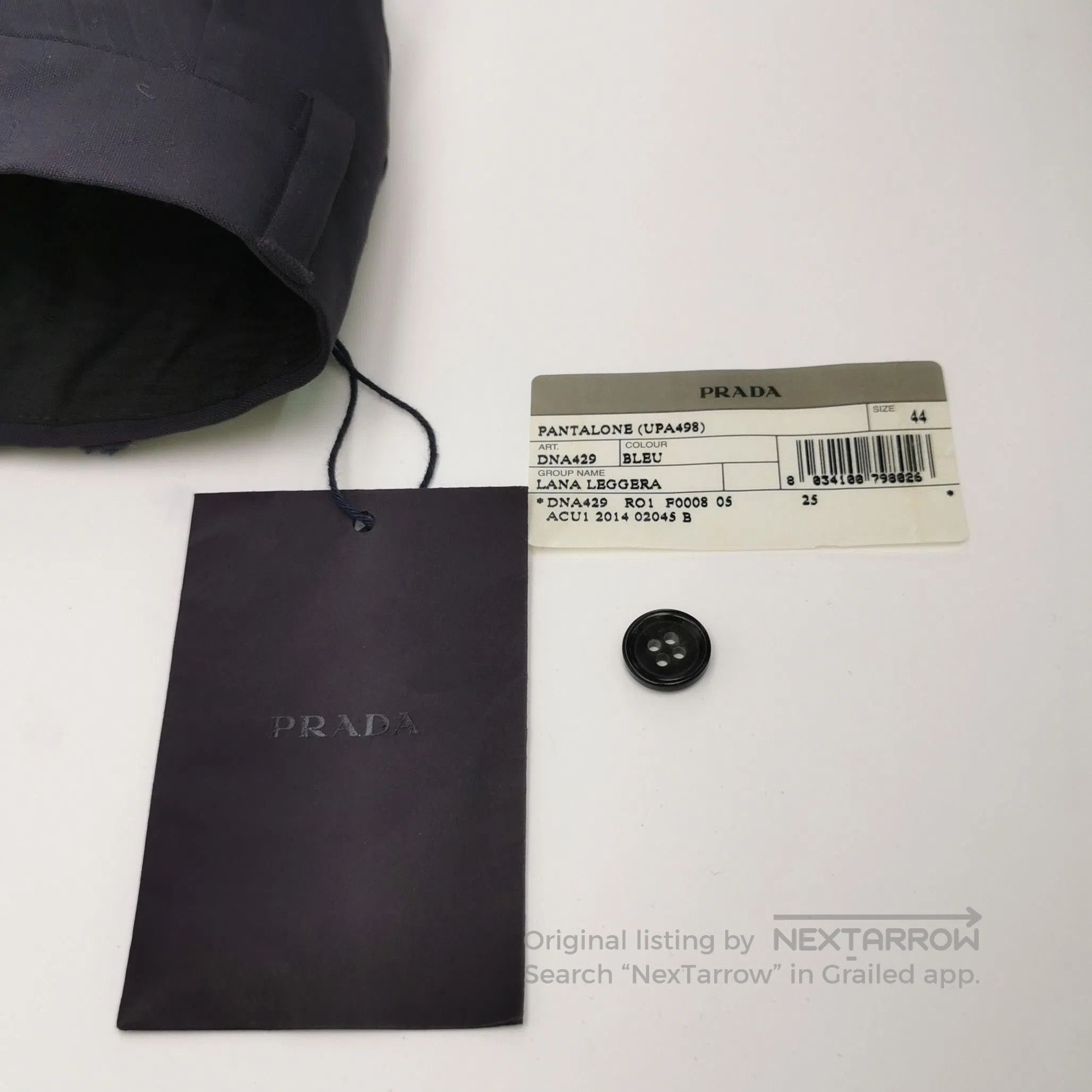 Other Prada Wool Solid Color XS Pants. Size US 44 / EU 60 - 1 Thumbnail