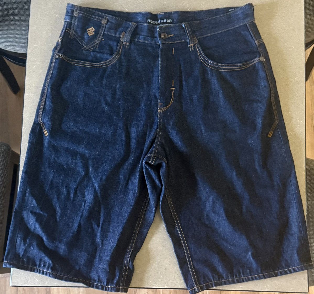 Rocawear Rocawear Navy Jorts Size US 40 / EU 56 - 1 Thumbnail