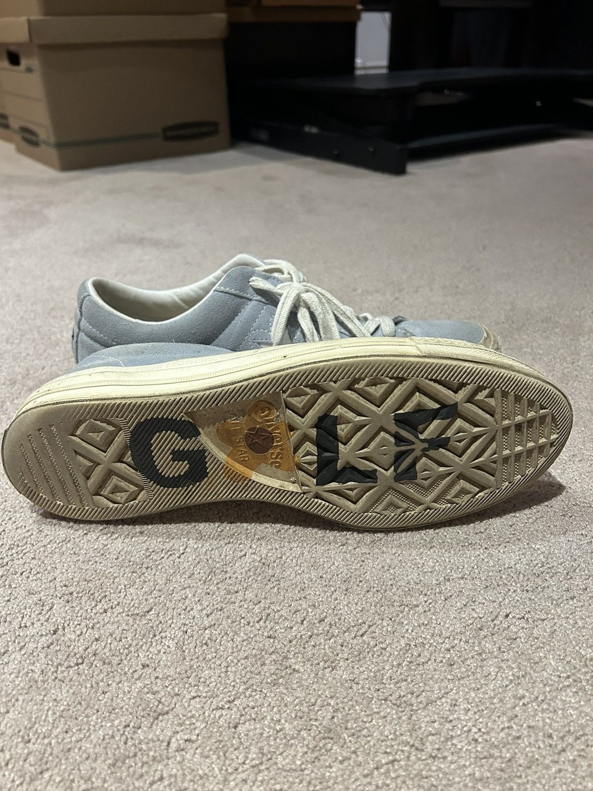 Golf le Fleur Converse One Star Ox X Golf Le Fleur OG Airway Blue 2017 Size US 9.5 / EU 42-43 - 6 Thumbnail
