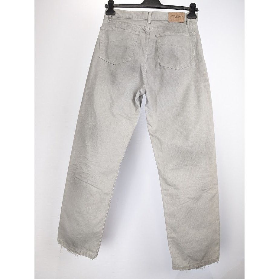 Balenciaga o1rshd1 Large Pants in Dirty White Size US 28 / EU 44 - 10 Thumbnail