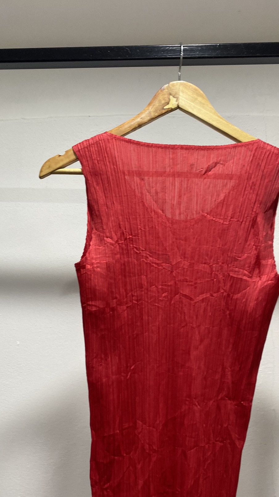 Pleats Please Issey Miyake 💥RARE Issey Miyake Pleats Please Red Size ONE SIZE - 14 Thumbnail