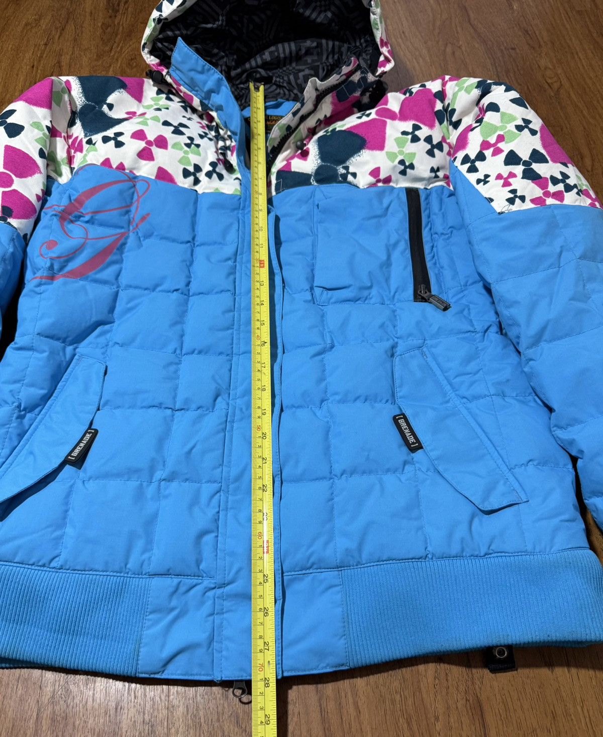 Grenade Vintage Y2K Grenade Logistics Jacket Down Ski Snow RARE Bio Size L / US 10 / IT 46 - 9 Thumbnail