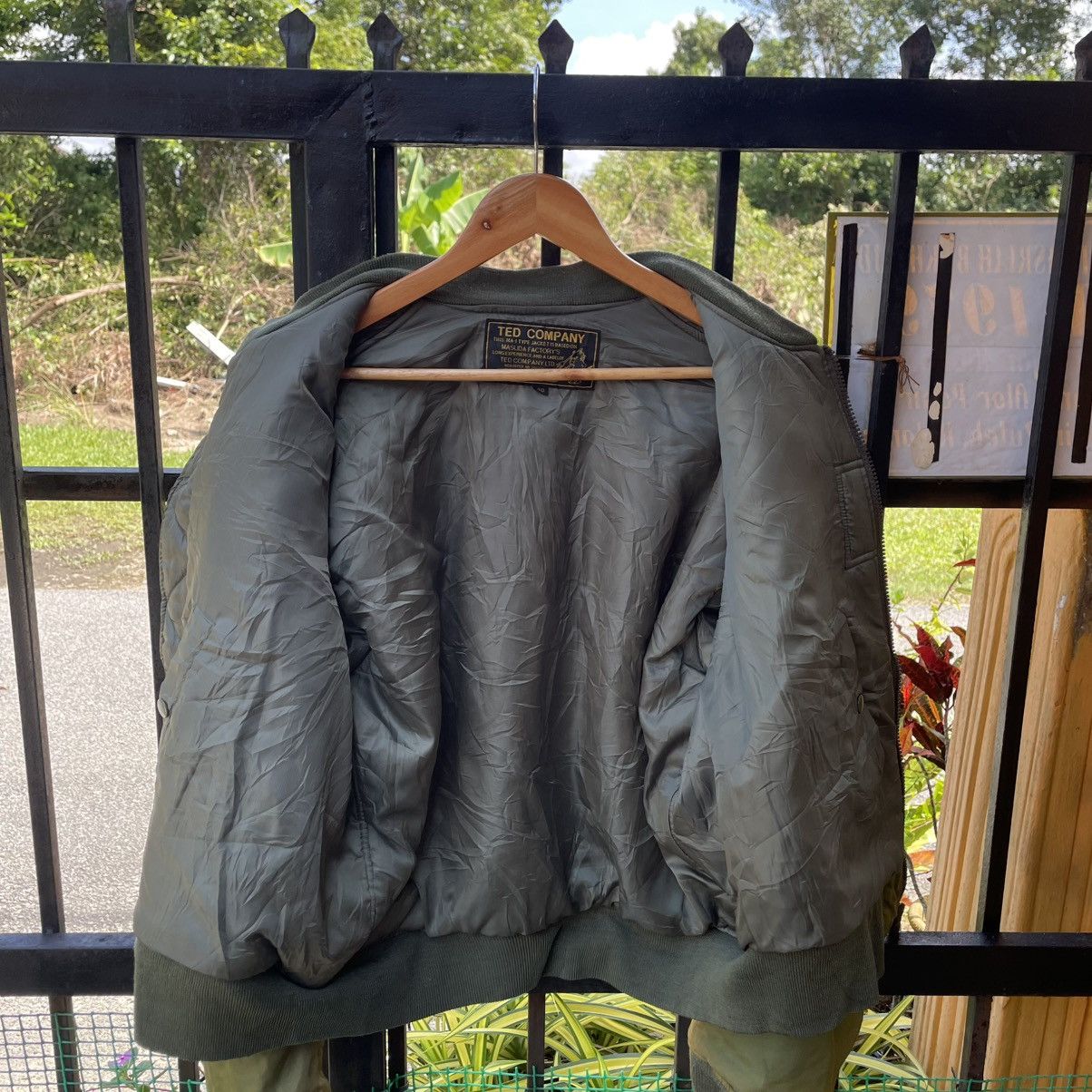 Tedman 🔥🇯🇵Type 1 MA Tedman Company Sun Faded Bomber Light Jacket Size US L / EU 52-54 / 3 - 23 Thumbnail