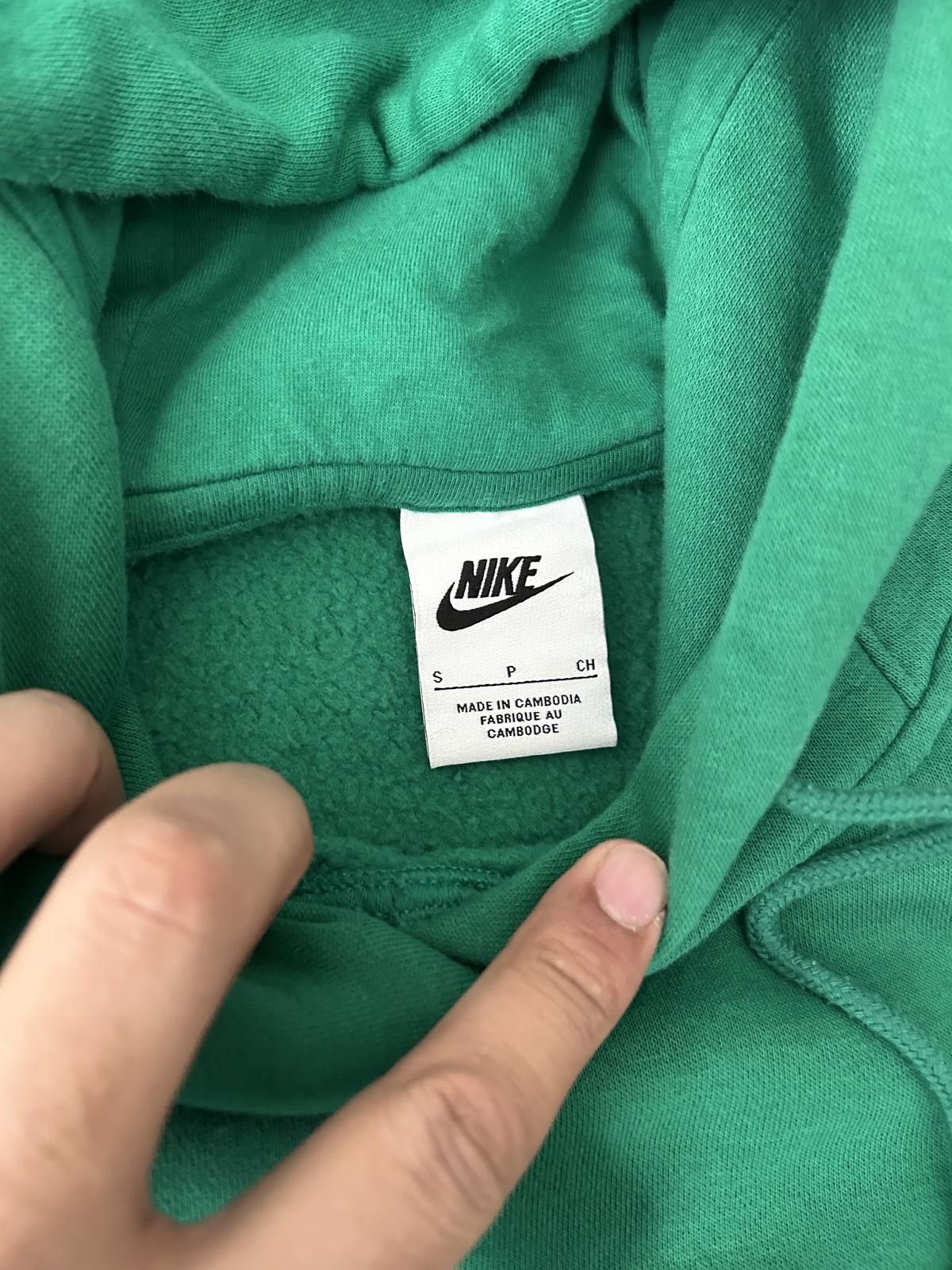 Nike Nike Essential Swoosh Hoodie in Emerald Green Size US M / EU 48-50 / 2 - 4 Thumbnail