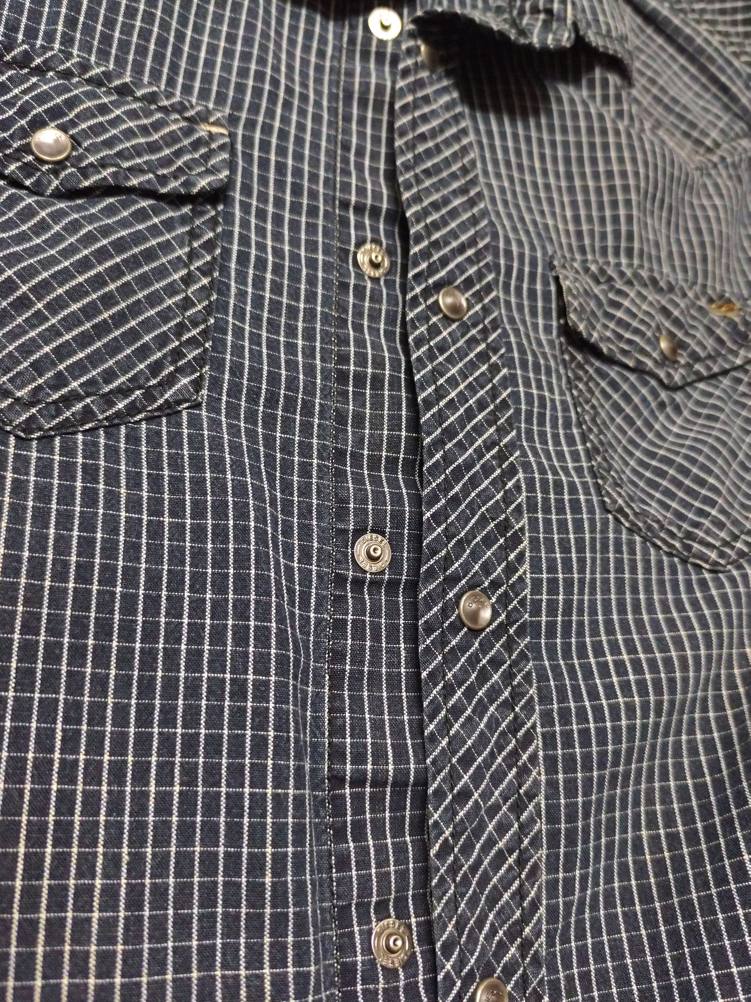 Diesel Diesel Industry Western Snap Button Shirt Size US S / EU 44-46 / 1 - 6 Thumbnail