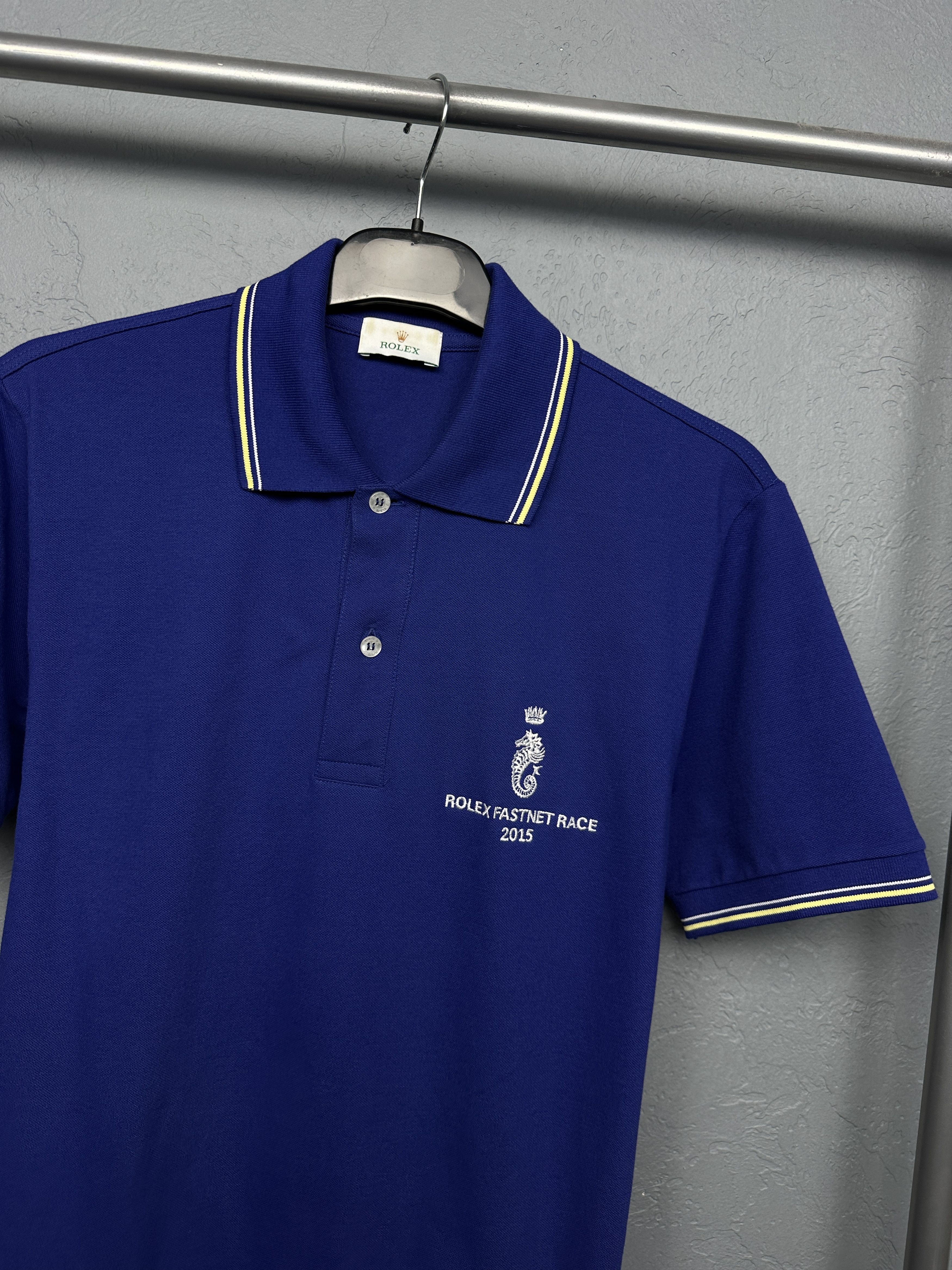 Rolex Rolex Fastnet Race 2015 Mens Uniform Polo Shirt Size US S / EU 44-46 / 1 - 2 Thumbnail