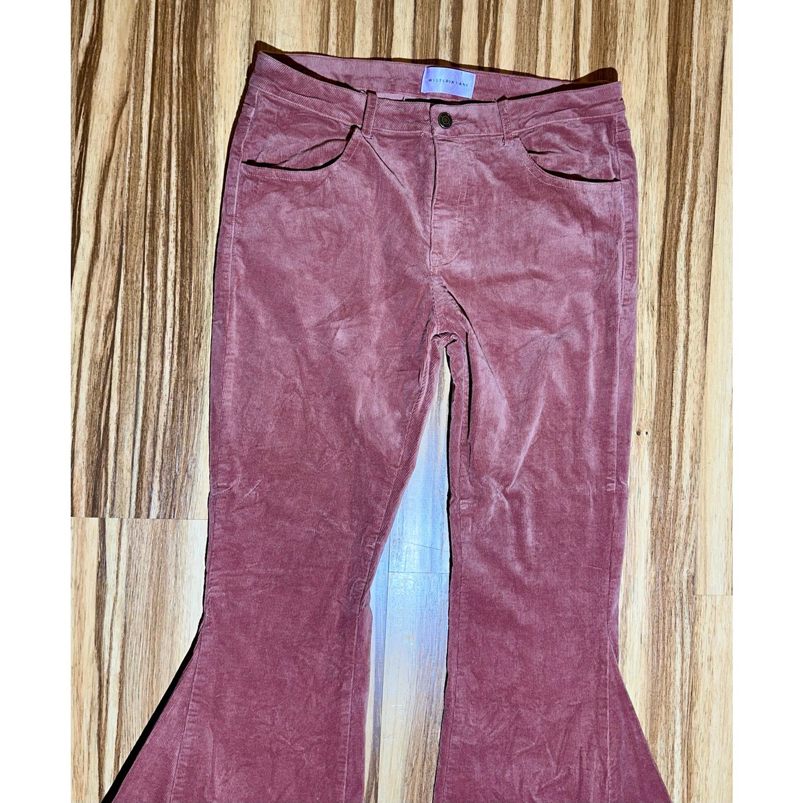 & Other Stories Pink Flare Jeans made by wisteria lane Size 34" / US 12 / IT 48 - 4 Thumbnail