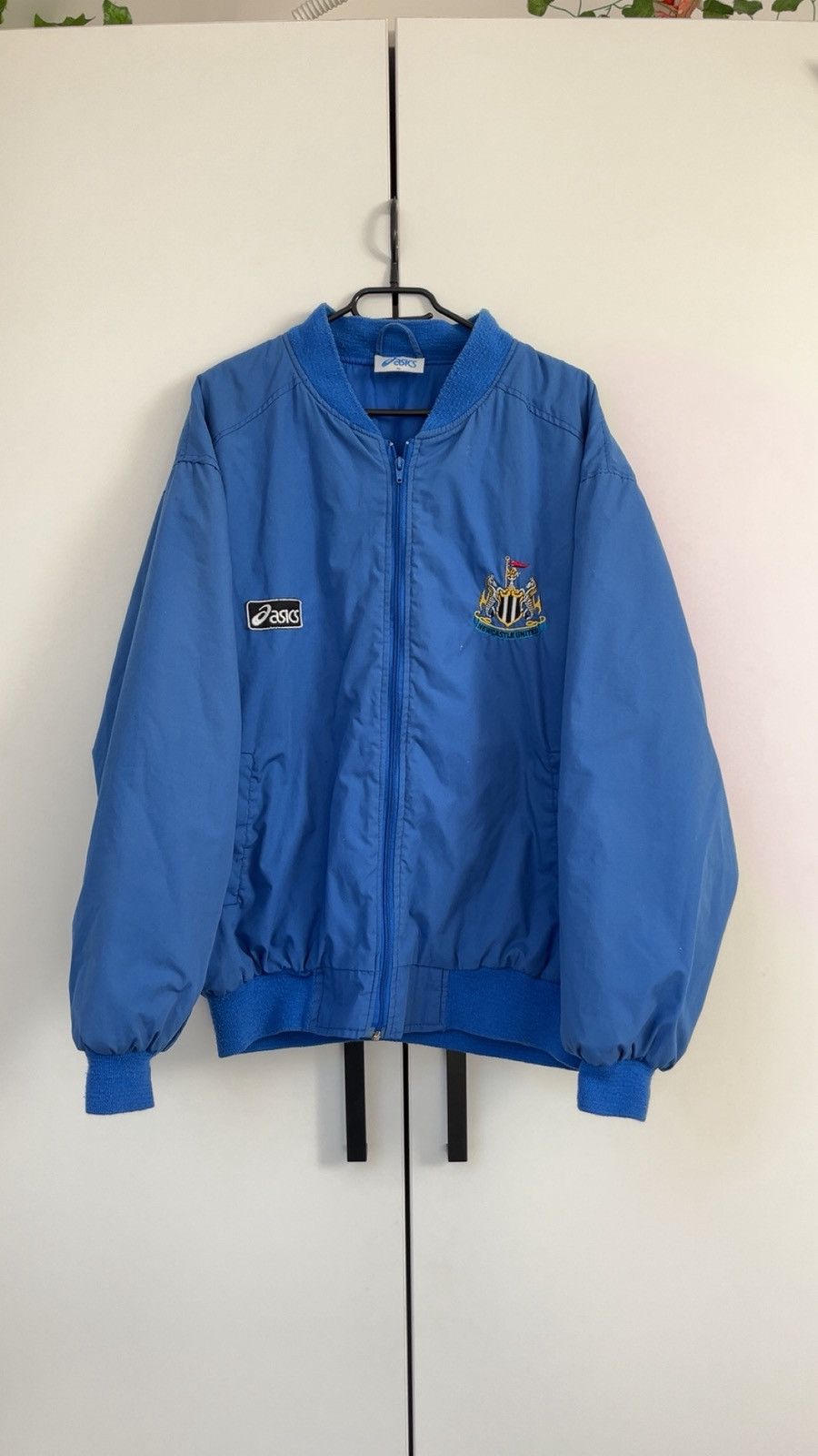 Asics Archival 1993-95 Newcastle United x Asics Jacket Made in UK Size US XL / EU 56 / 4 - 1 Thumbnail