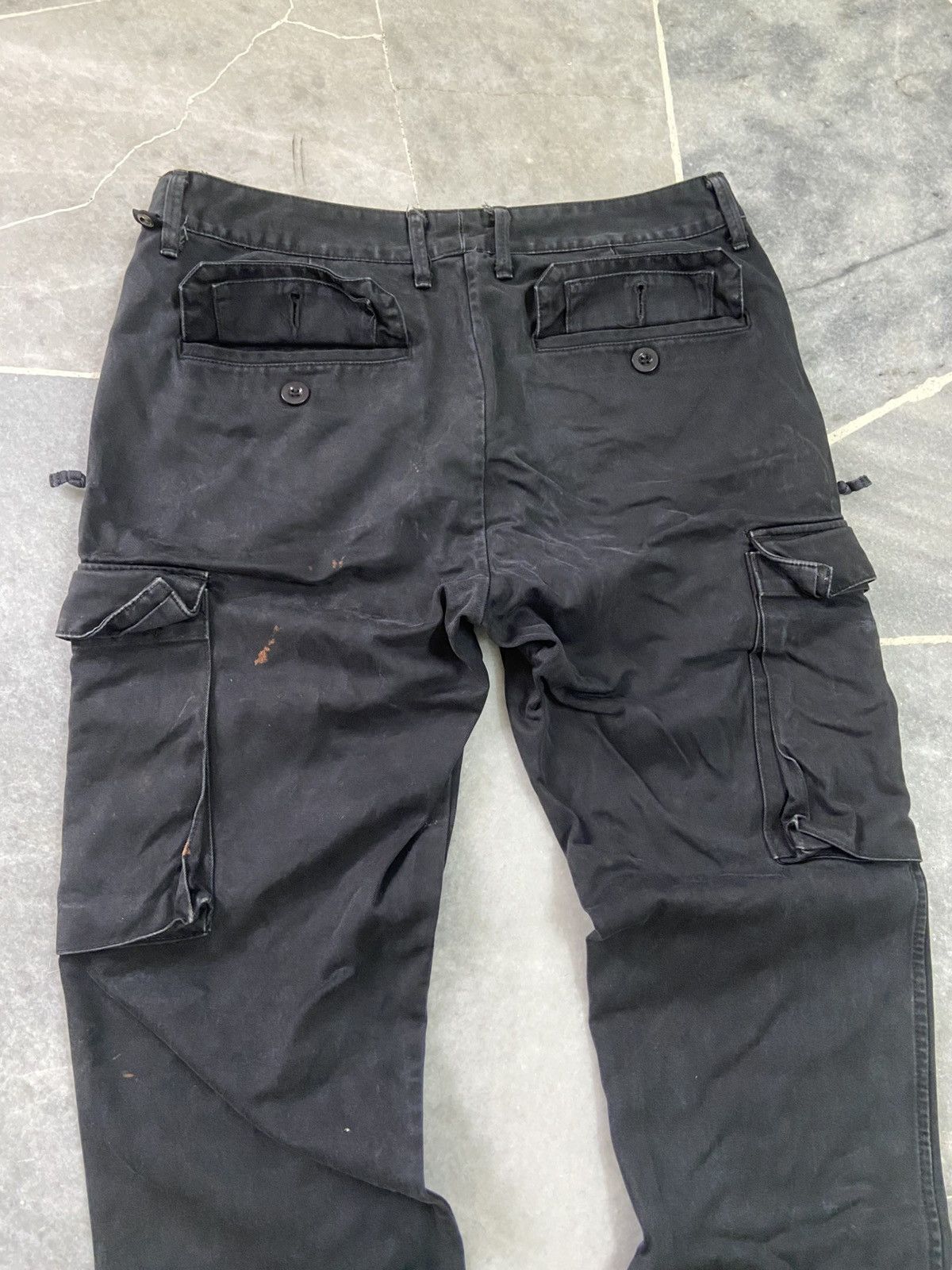 Japanese Brand Wjk Japan Black Cargo Trouser Pant Size US 30 / EU 46 - 10 Thumbnail