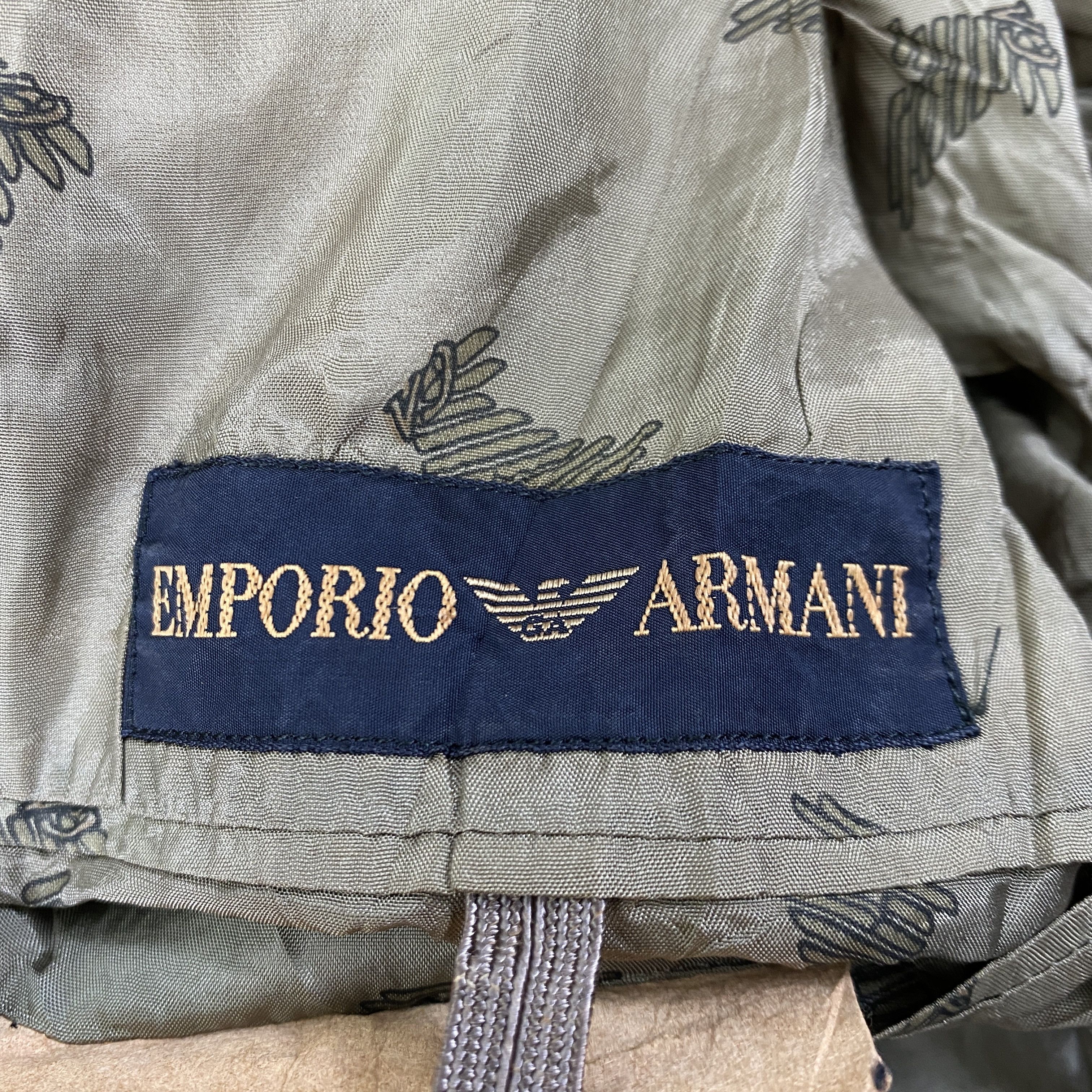 Emporio Armani Emporio Armani Checked Blazer Coat- J503 Size US M / EU 48-50 / 2 - 9 Thumbnail