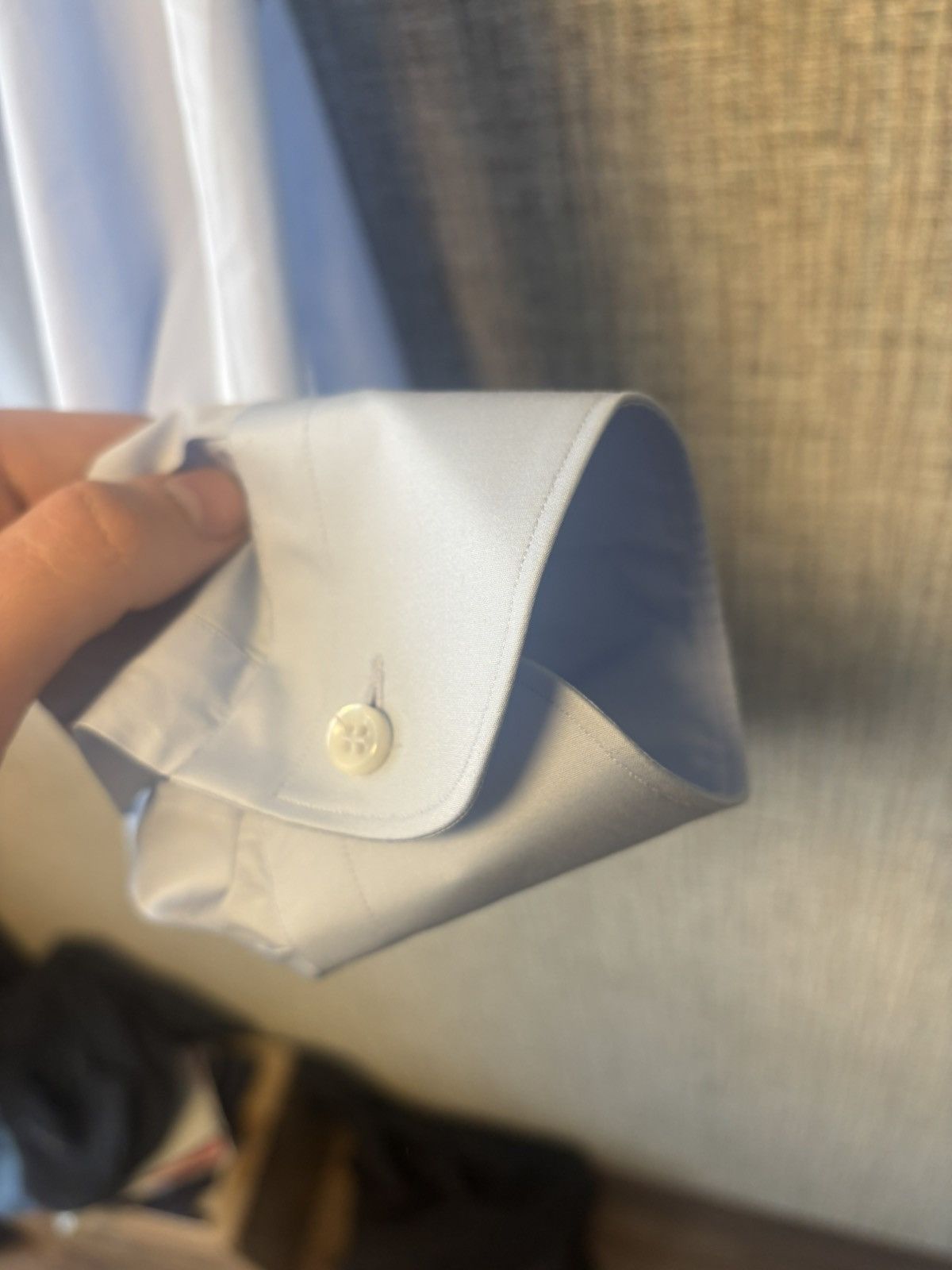 Brioni BRIONI SHIRT MENS BLUE MADE IN ITALY Size US L / EU 52-54 / 3 - 11 Thumbnail
