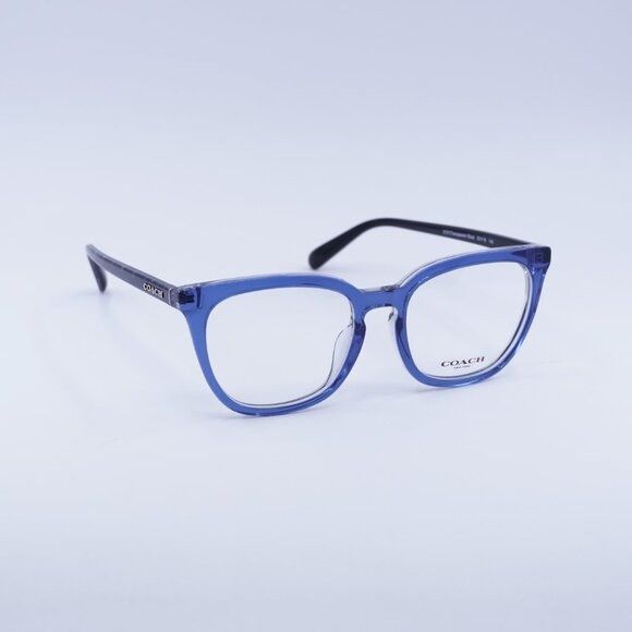 Coach Coach HC6222F 5787 Eyeglasses Blue 53mm Square Frame Size ONE SIZE - 1 Thumbnail