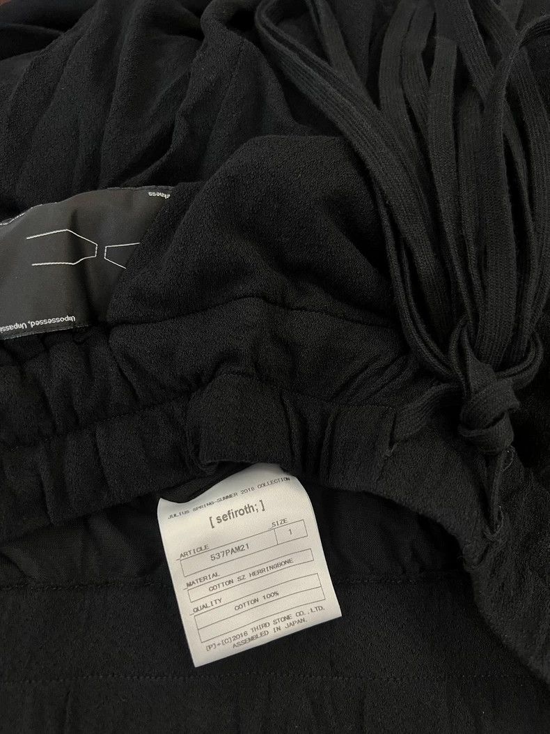 Julius Julius size 1 Multifold Wide Leg Samurai Kendo Pants 2503-N Size US 28 / EU 44 - 9 Thumbnail
