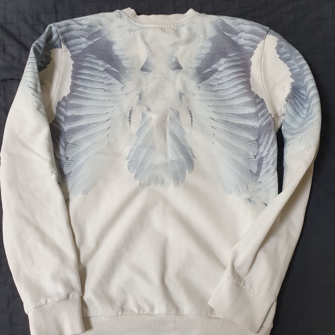 Givenchy Givenchy White Wings Feather Sweatshirt Size US M / EU 48-50 / 2 - 2 Thumbnail