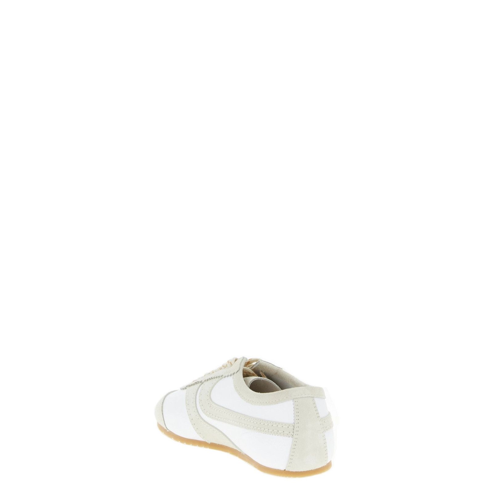 DRIES VAN NOTEN White Suede Sneakers New And Authentic (Men'