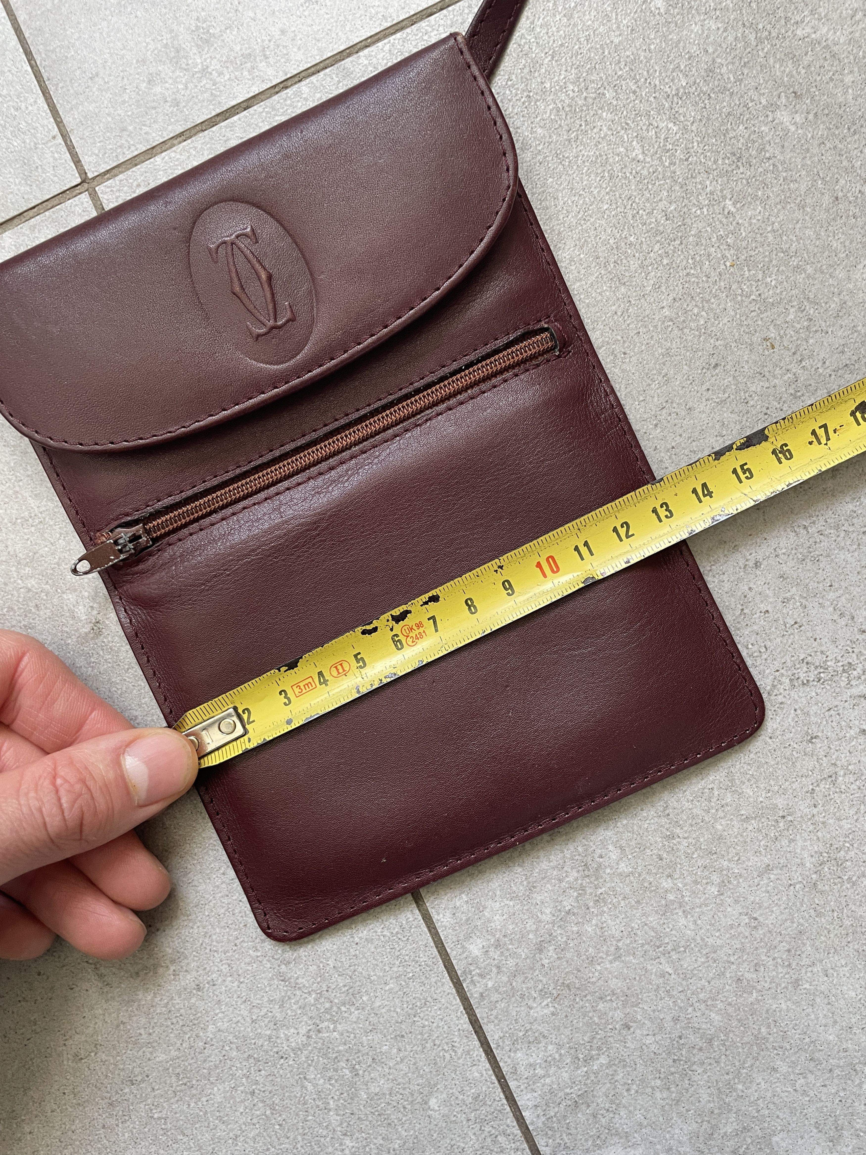 Cartier VINTAGE 90S MUST BE CARTIER LEATHER SHOULDER BAG Size ONE SIZE - 4 Thumbnail