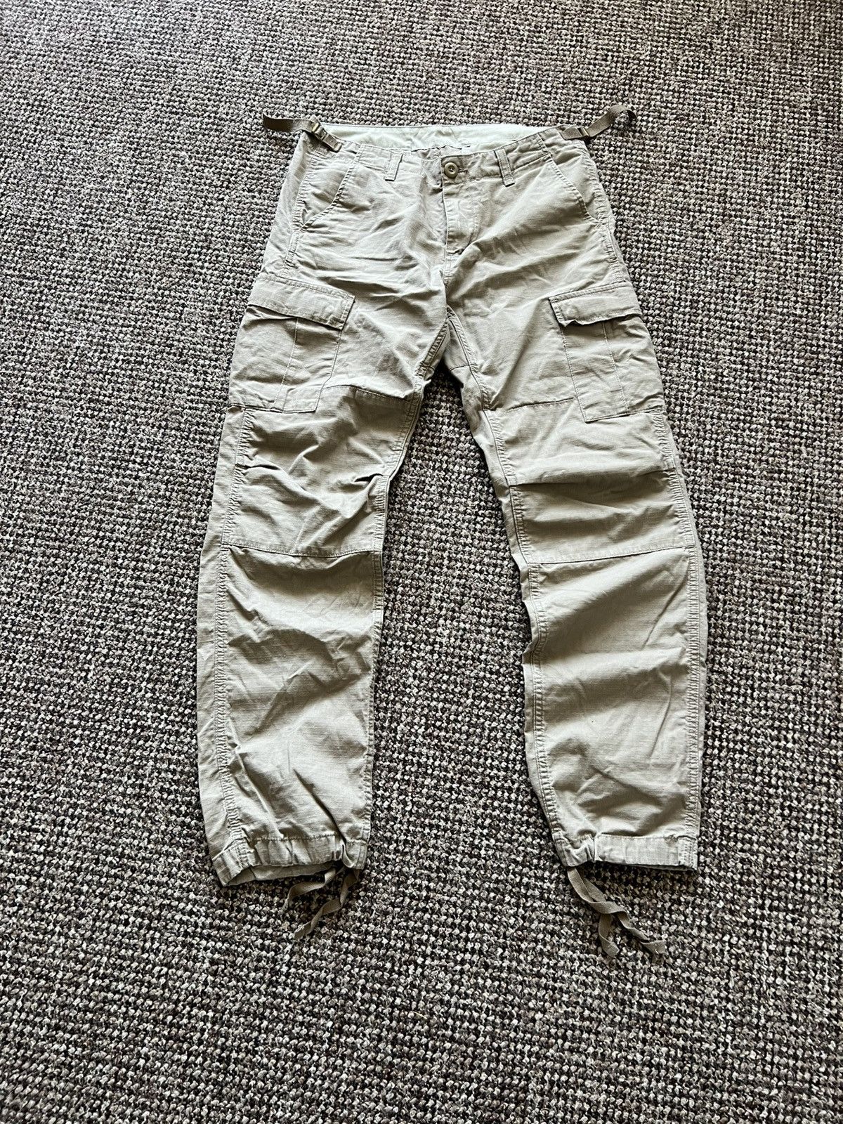 Carhartt Vintage Carhartt Cargo Gray Distressed Pants Baggy Y2K 30/32 Size US 32 / EU 48 - 6 Thumbnail