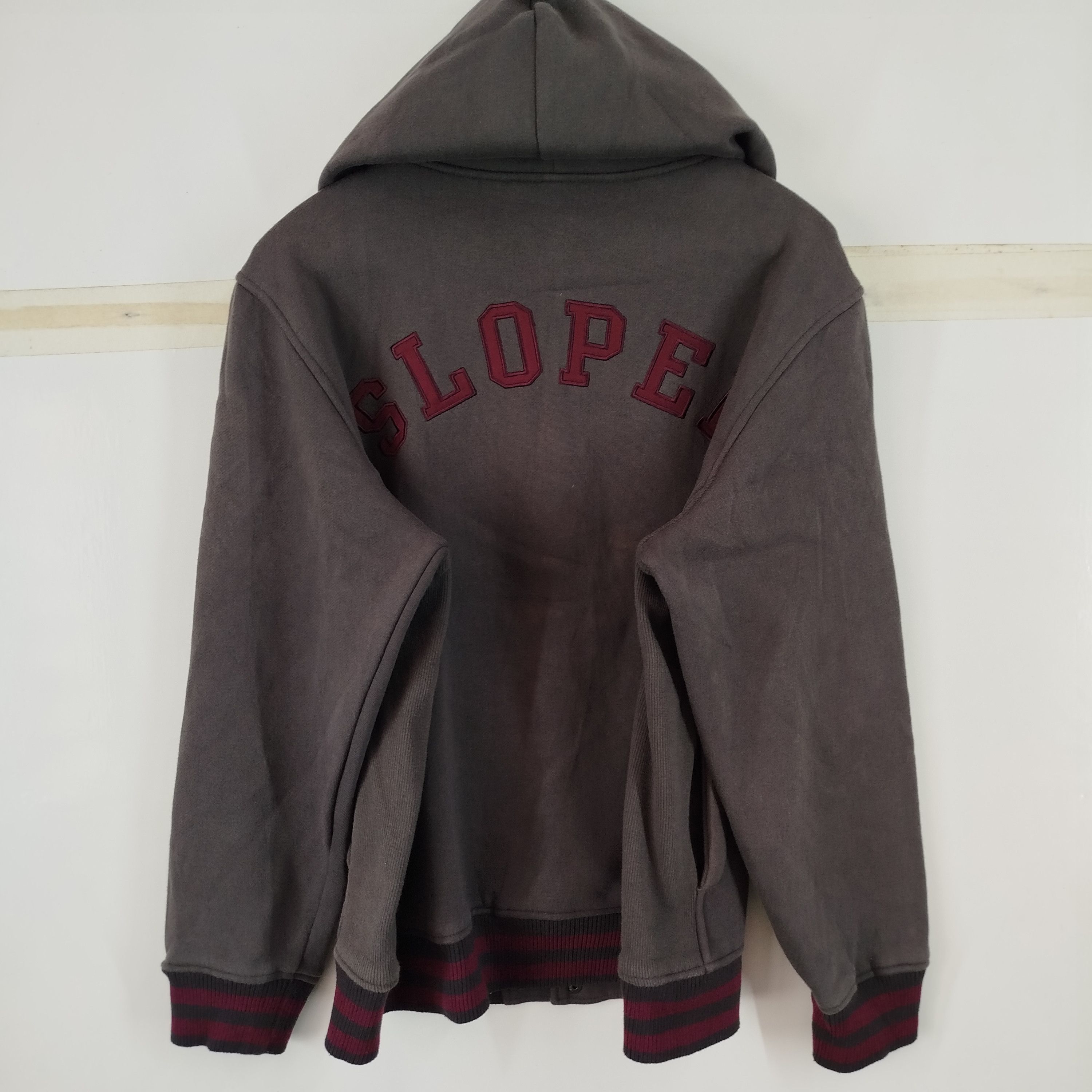 Designer × Japanese Brand Sloper Outdoor Varsity Hoodie Embroidery Big Logo Button Size US M / EU 48-50 / 2 - 3 Thumbnail