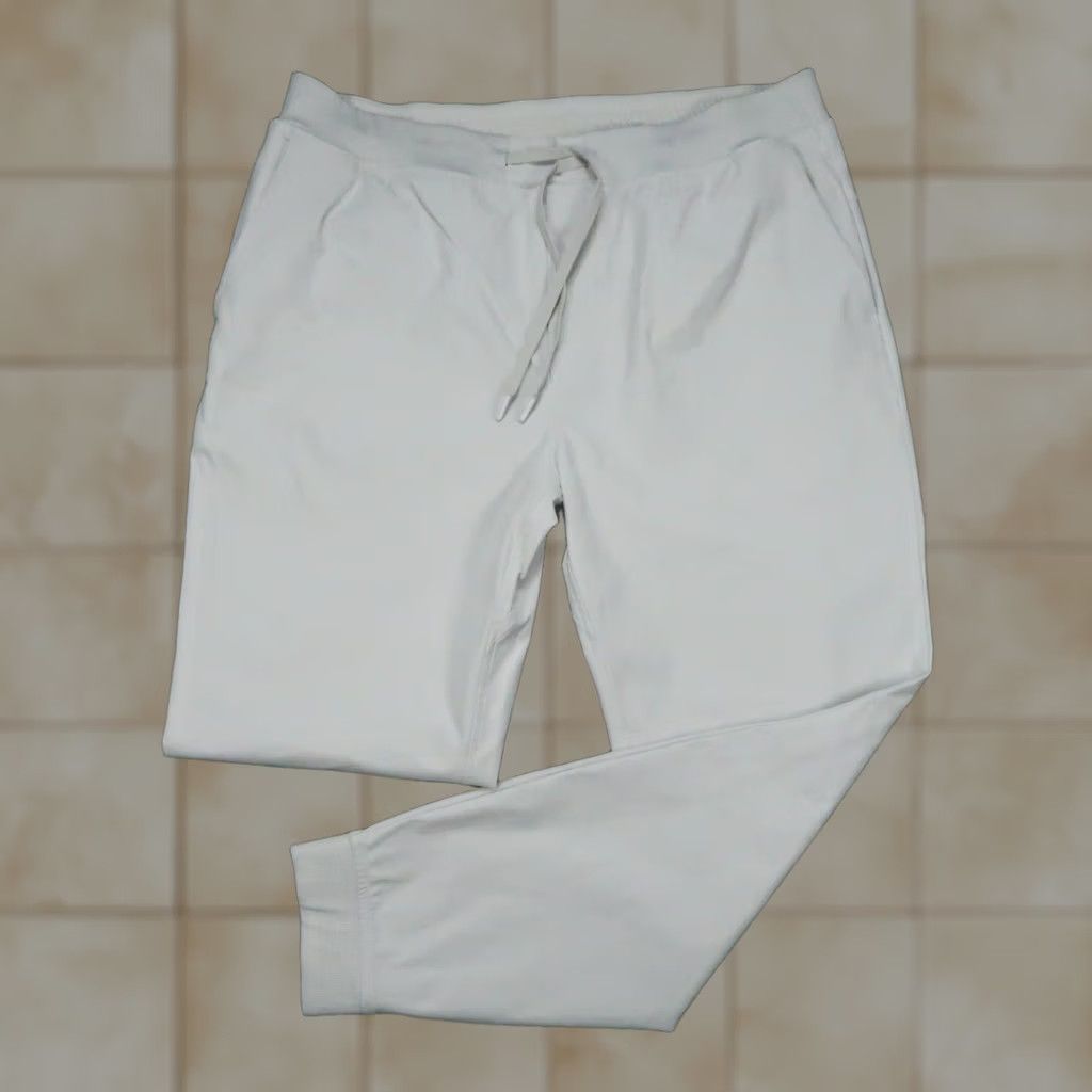 Delta Rhoback Pants Mens 2XL Gray Delta Performance Jogger Athletic Golf Stretch Tapered Inseam 31 in Size US 39 - 1 Thumbnail
