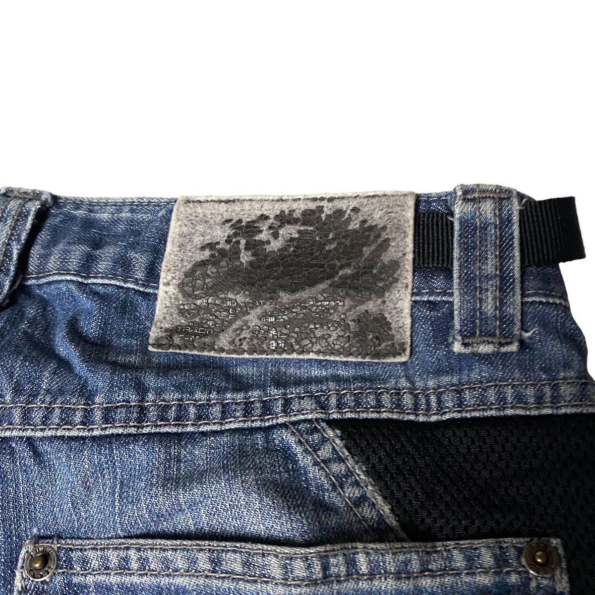 Hysteric Glamour Fubu Collection - Flared Double Knee Straight Cut Jeans Lgb Size US 34 / EU 50 - 13 Thumbnail