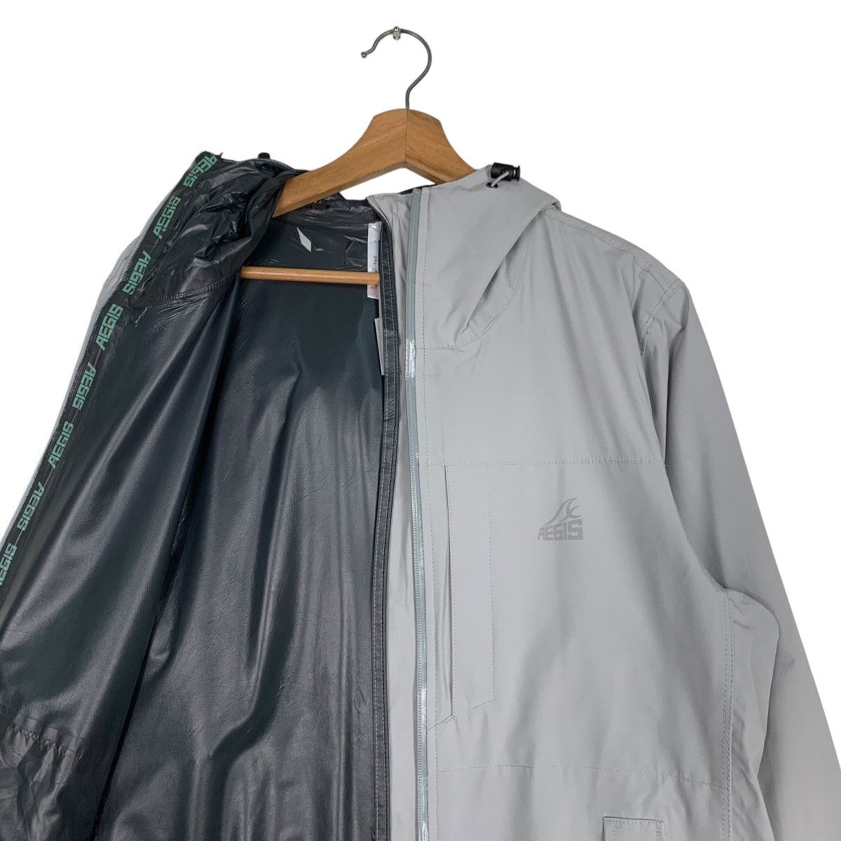 Japanese Brand AEGIS Waterproof Hoodie Jacket #0606-C28 Size US L / EU 52-54 / 3 - 11 Thumbnail