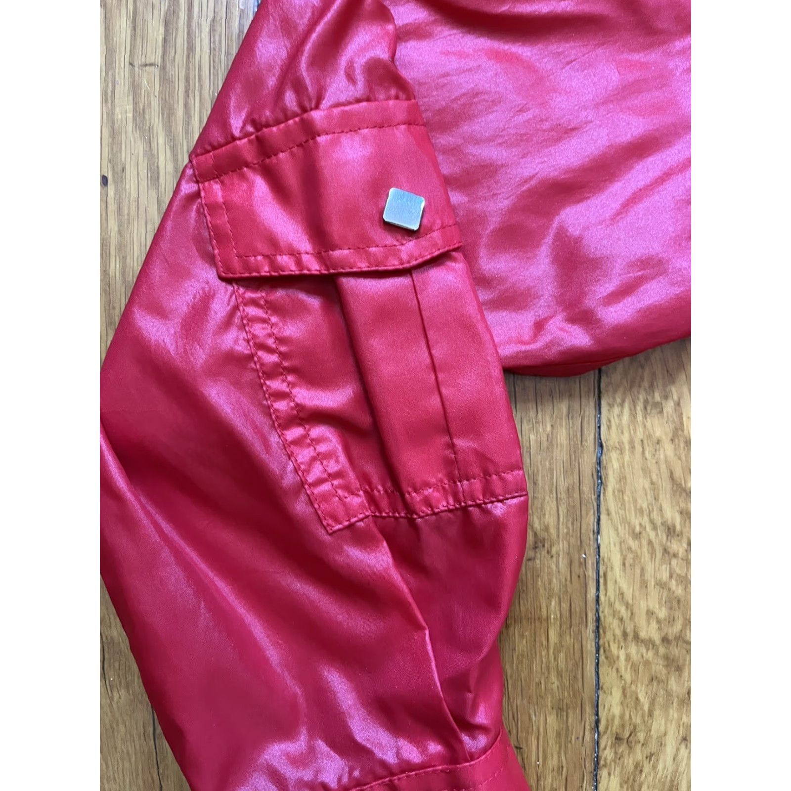 Obermeyer VINTAGE Obermeyer Rain Jacket Women's Large Red 90s Size L / US 10 / IT 46 - 6 Thumbnail
