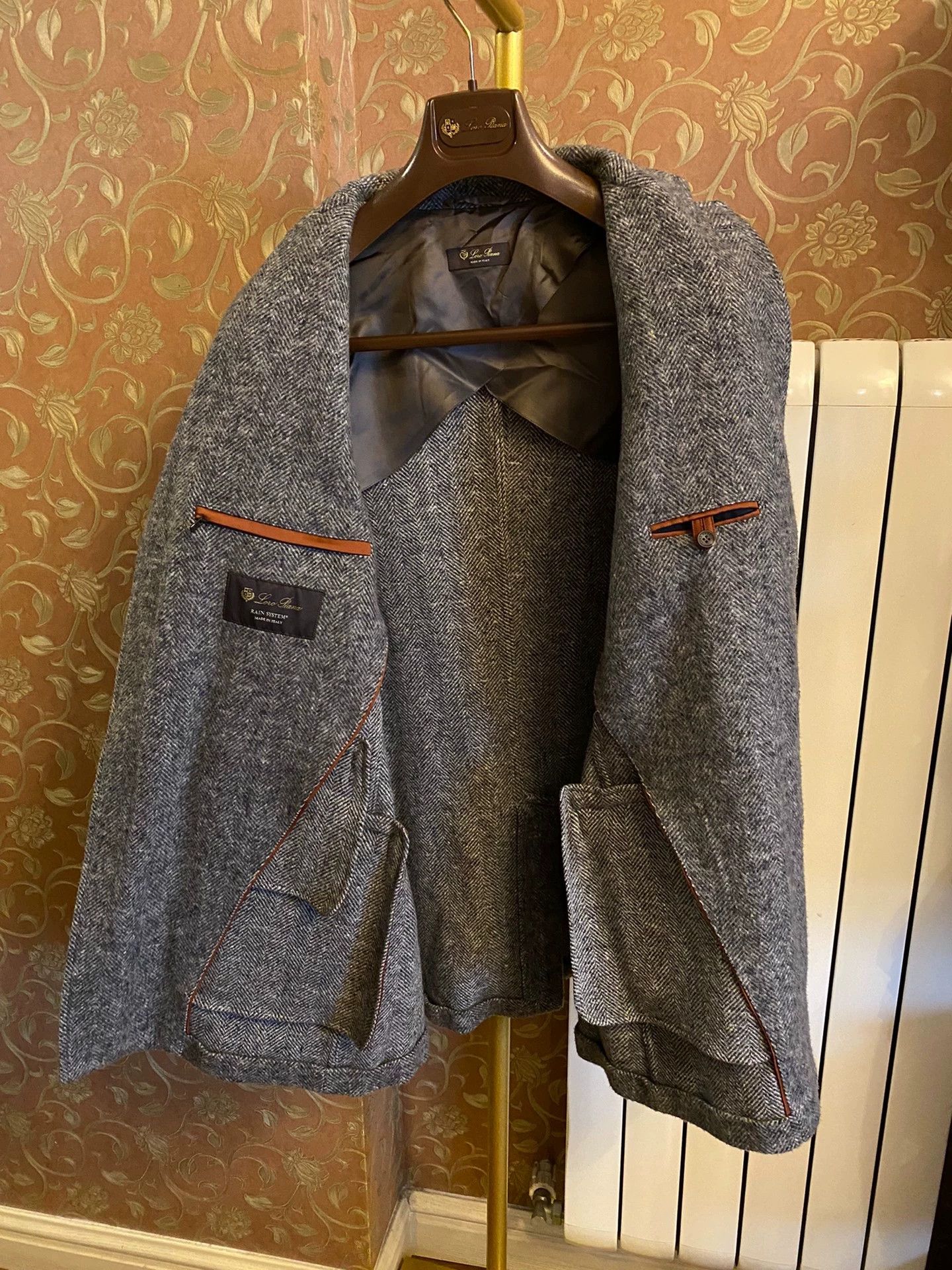 Loro Piana Loro Piana Men's Rain System® Cashmere Blend Coat L Size US L / EU 52-54 / 3 - 7 Thumbnail