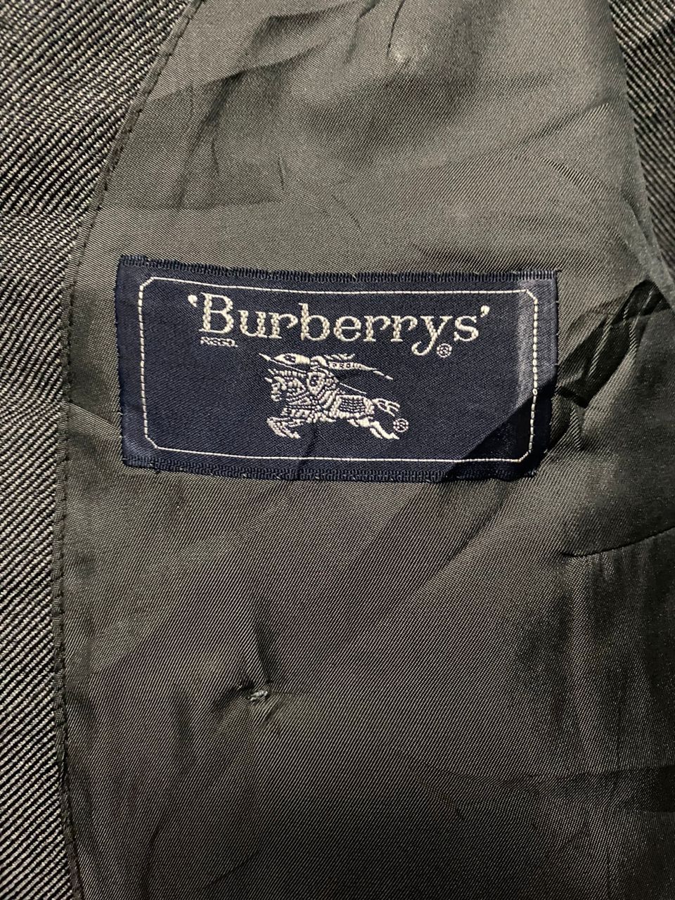 Burberry Vintage Burberry Double Breast Blazer Coat Size 38R - 5 Thumbnail
