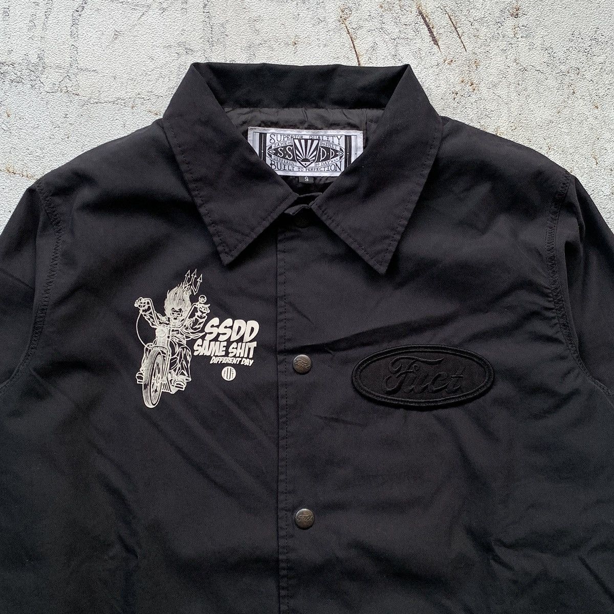 FUCT FUCT SSDD Ghost Riders Coach Jacket Size US S / EU 44-46 / 1 - 3 Thumbnail